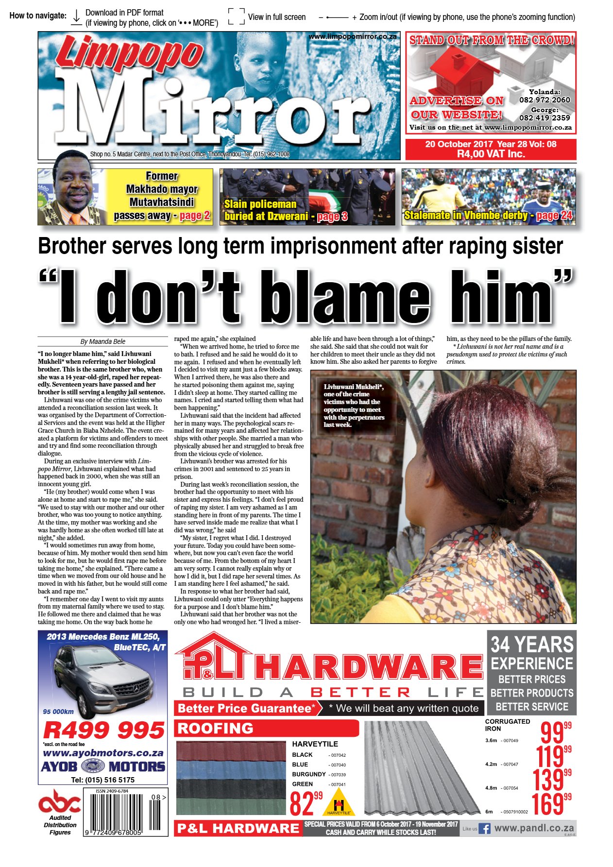 Limpopo Mirror 20 Oct 2017