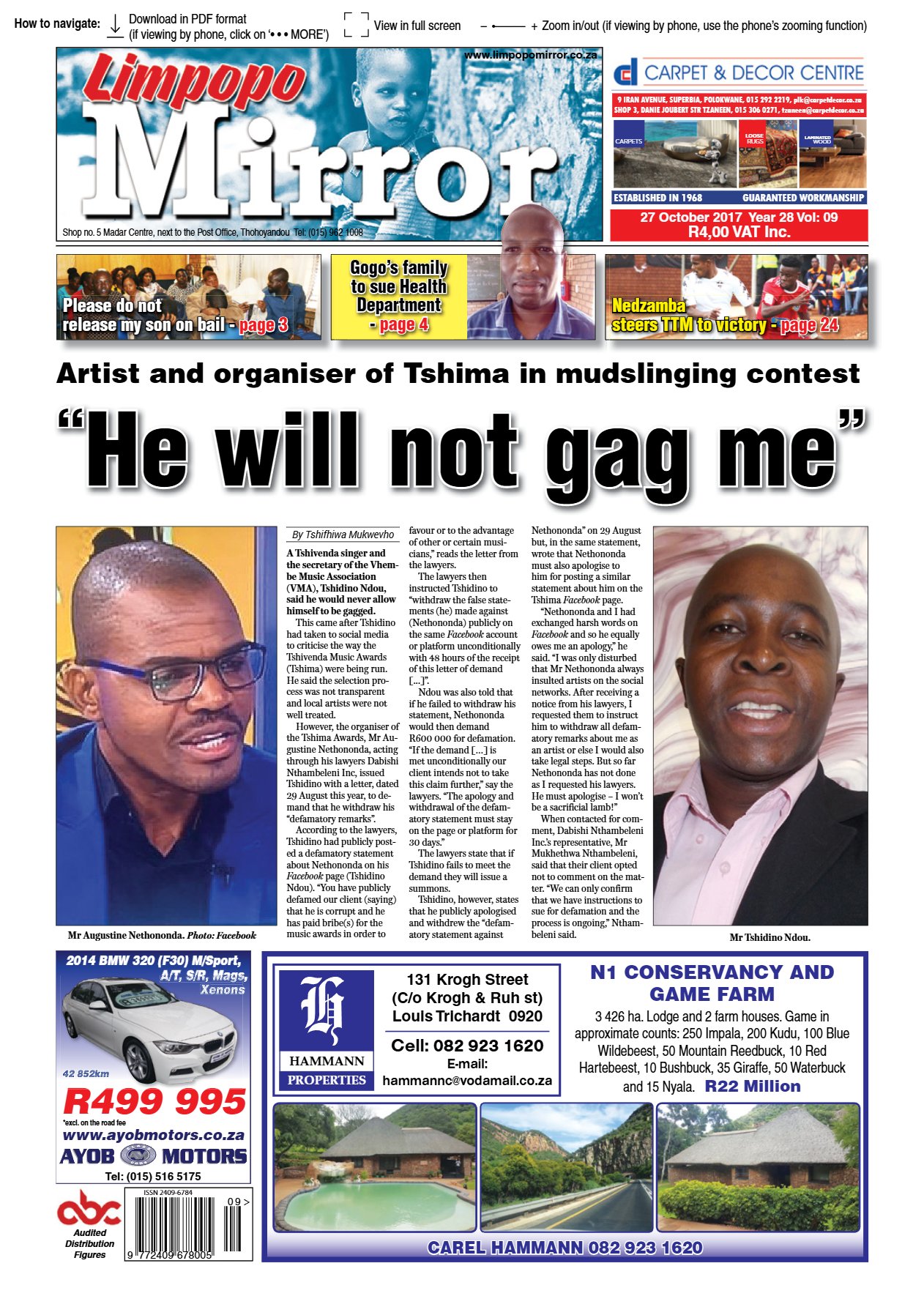 Limpopo Mirror 27 Oct 2017