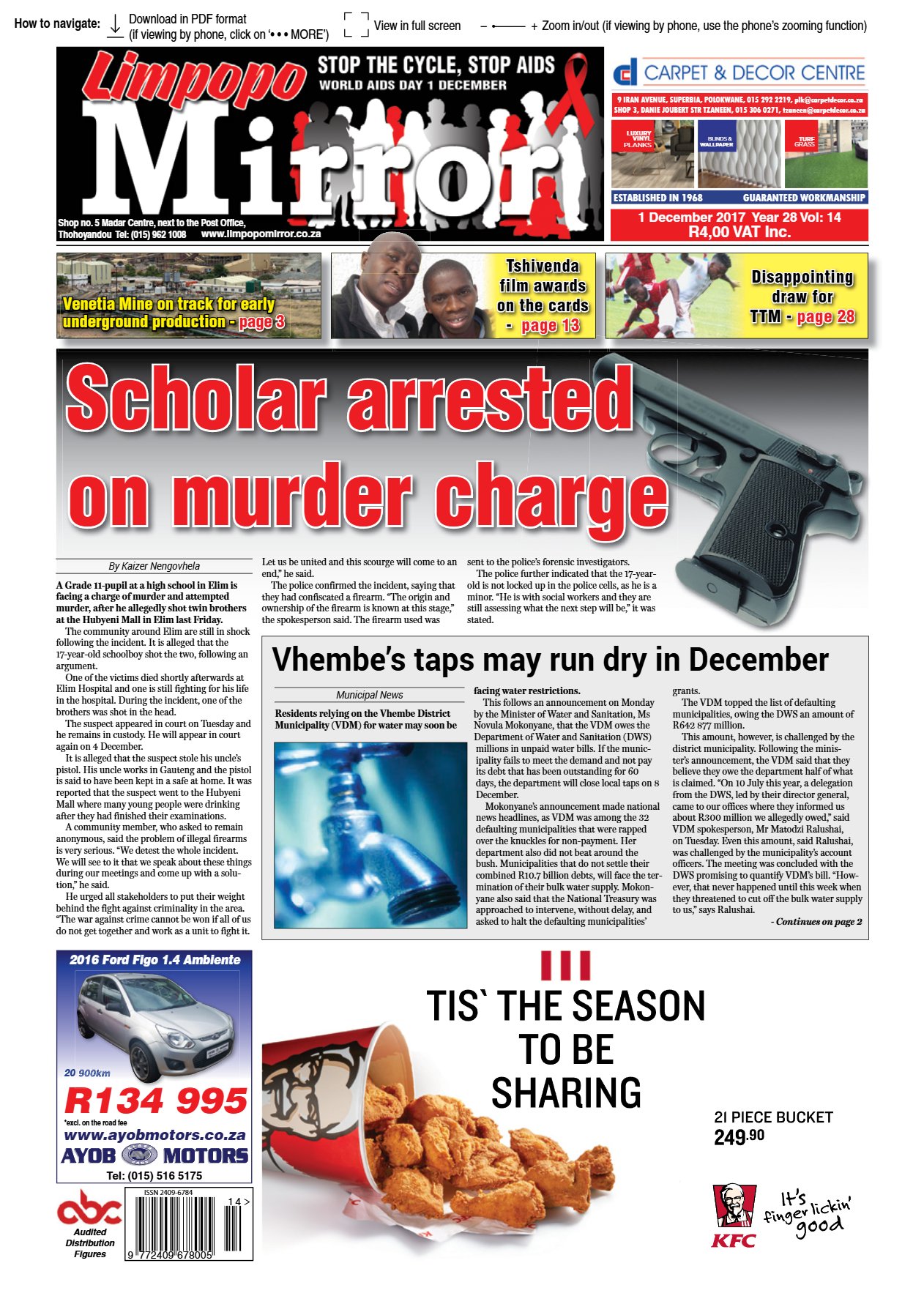 Limpopo Mirror 1 Dec 2017