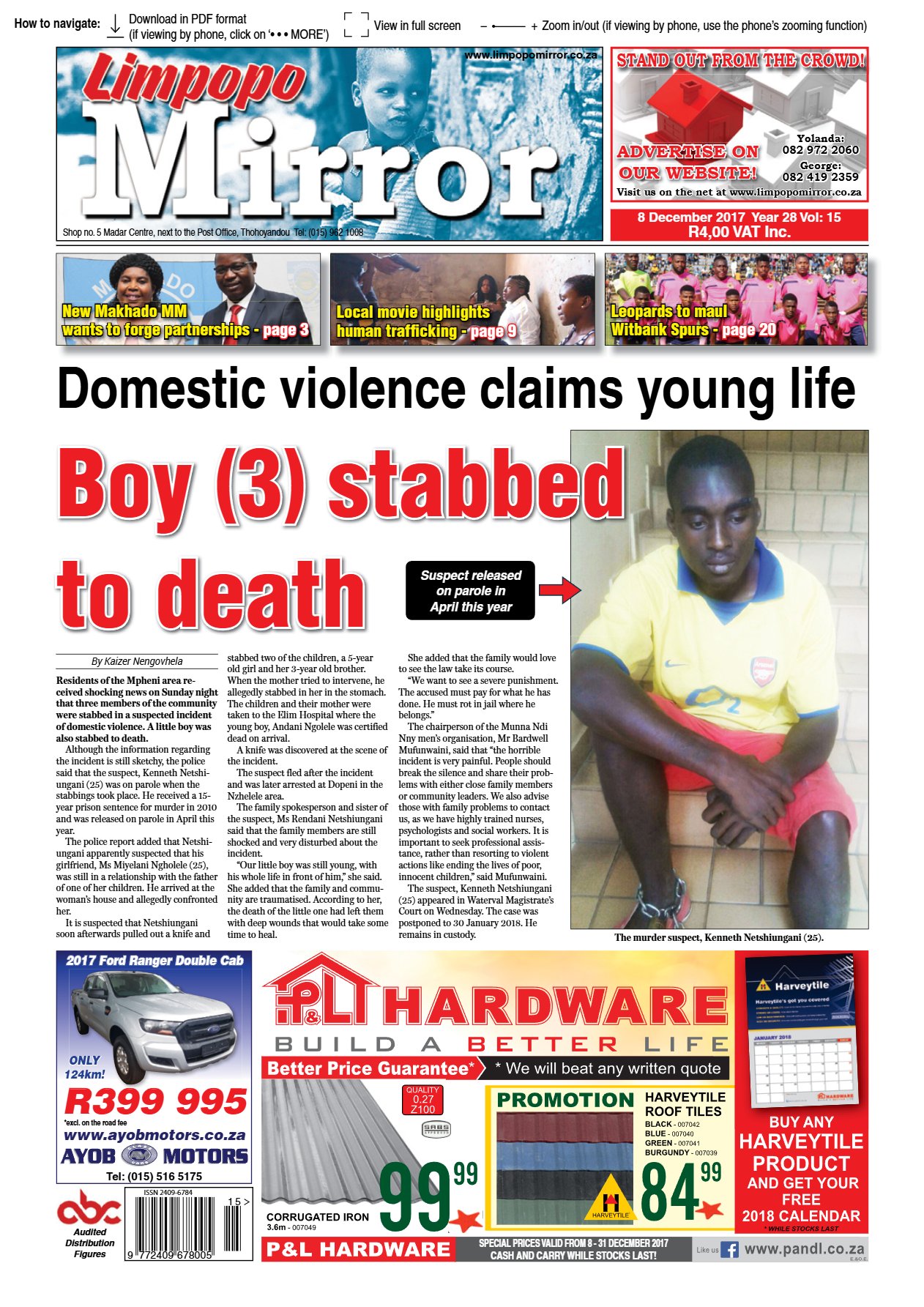 Limpopo Mirror 8 Dec 2017