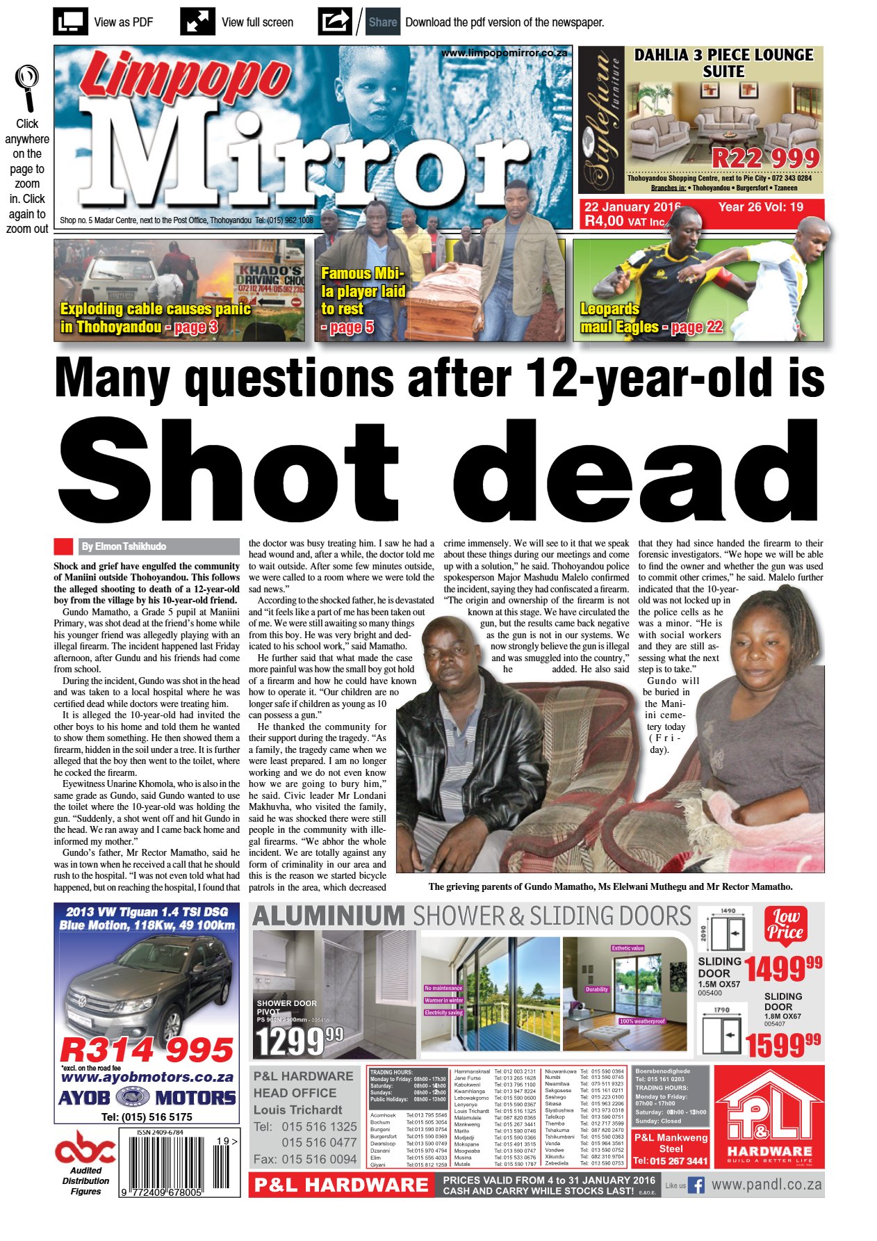 Limpopo Mirror 22 Jan 2016