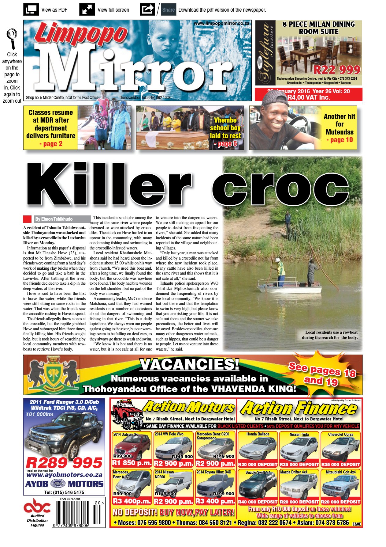 Limpopo Mirror 29 Jan 2016