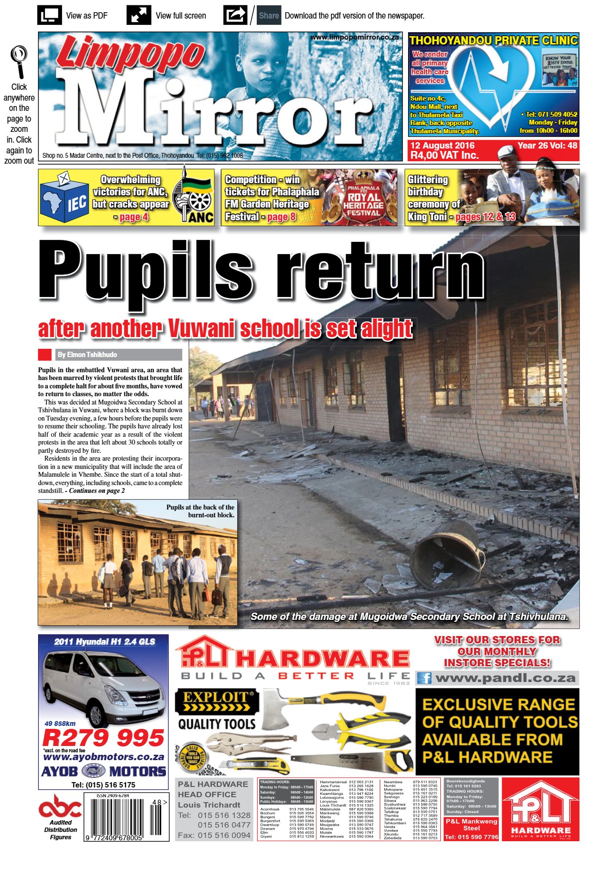 Limpopo Mirror 12 Aug 2016