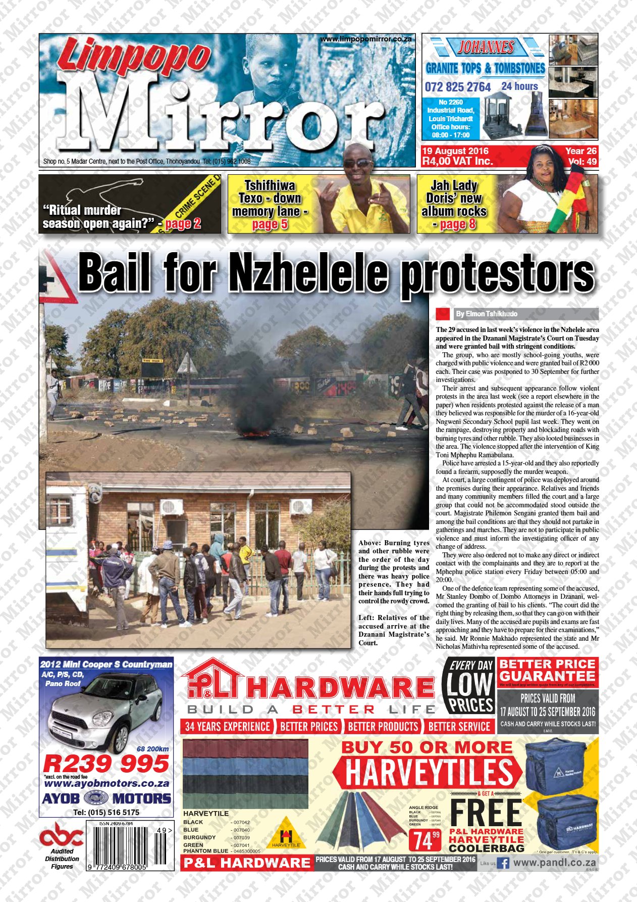 Limpopo Mirror 19 Aug 2016