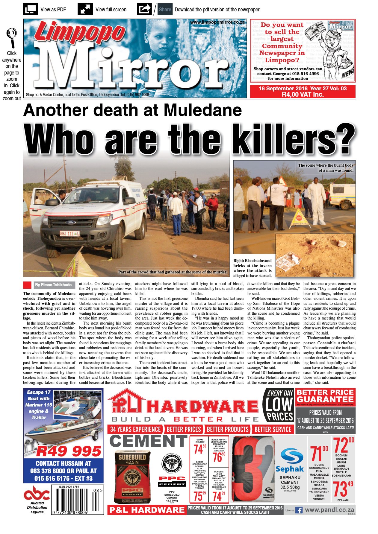 Limpopo Mirror 16 Sept 2016