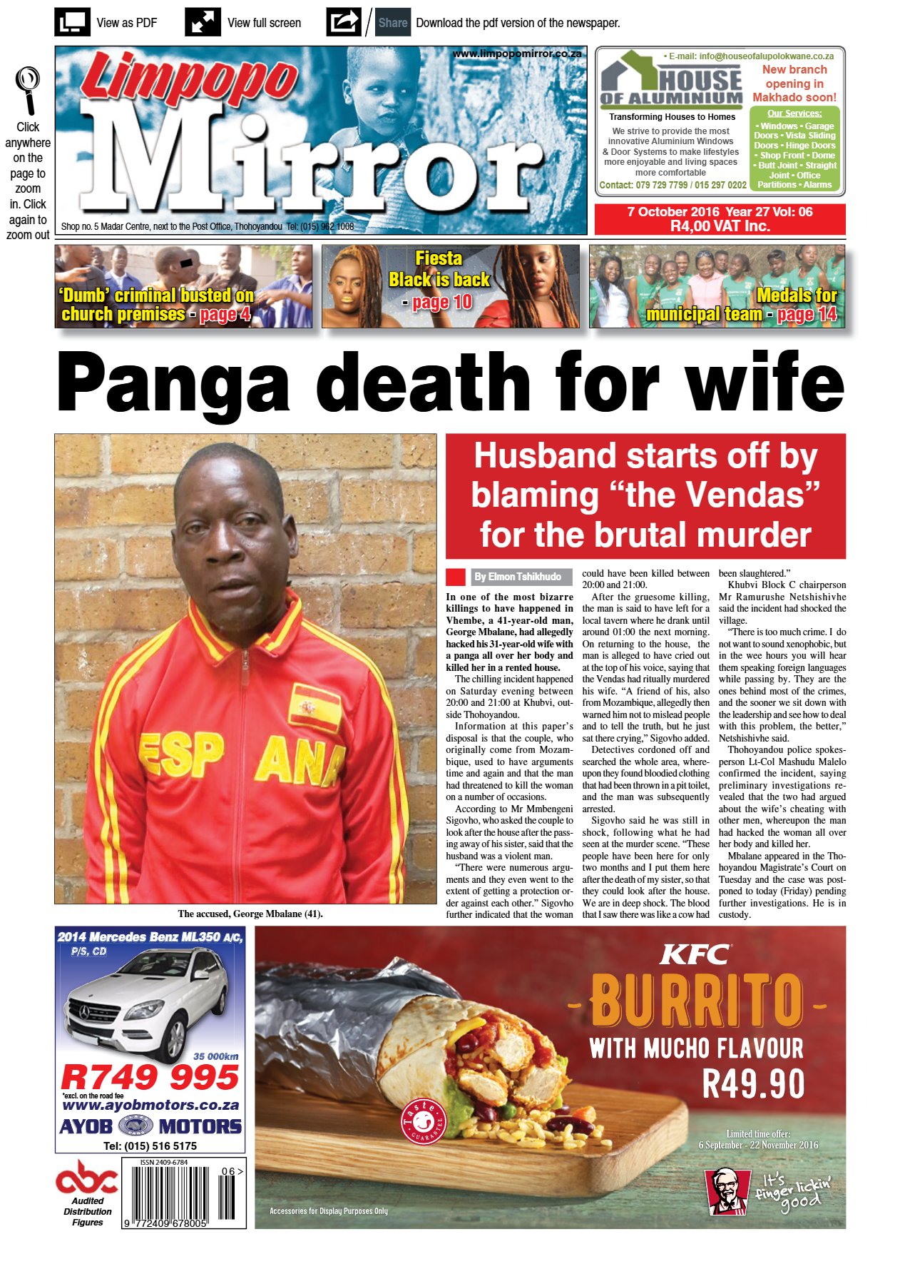 Limpopo Mirror 7 Oct 2016