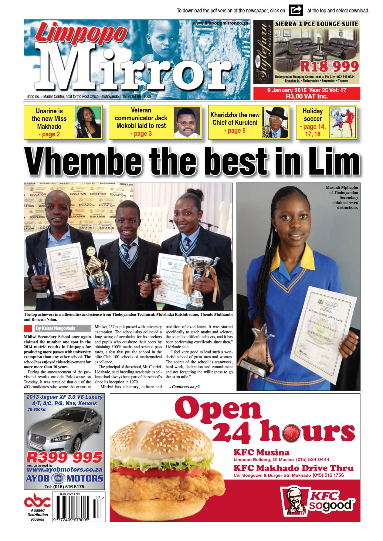 Limpopo Mirror 9 Jan 2015