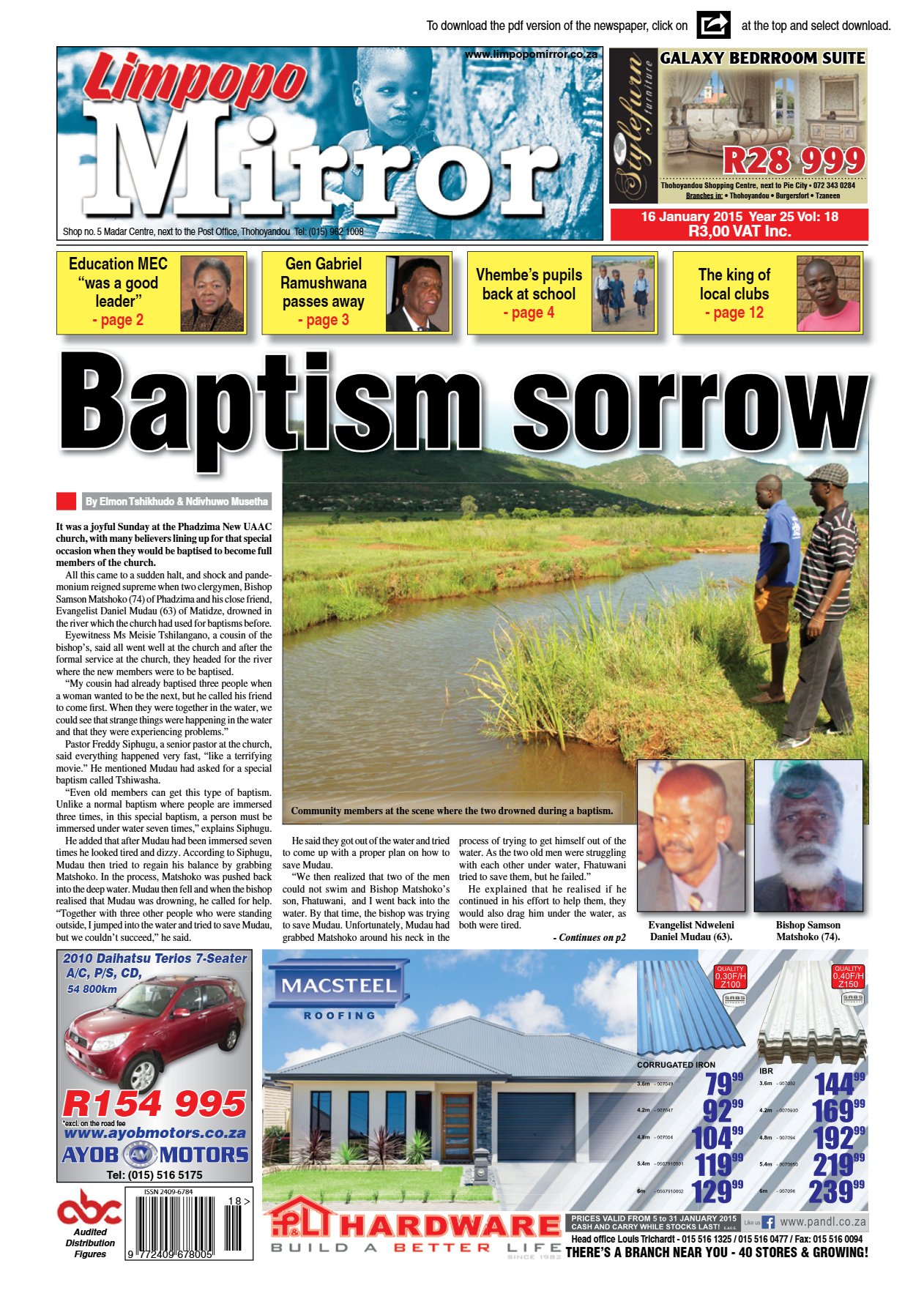 Limpopo Mirror 16 Jan 2015