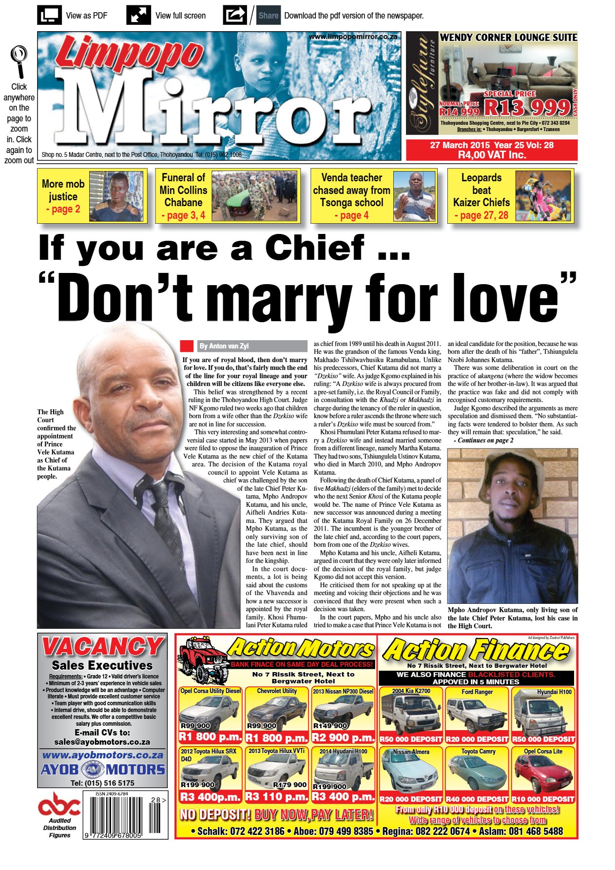 Limpopo Mirror 27 March 2015