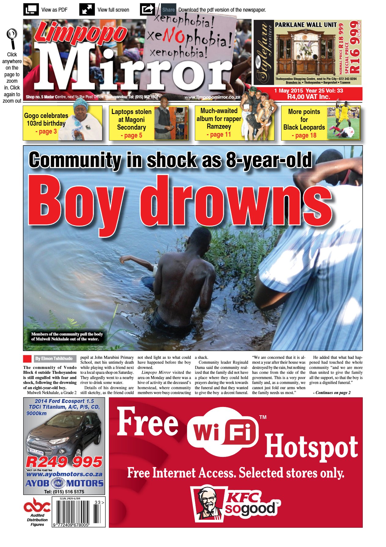Limpopo Mirror 1 May 2015
