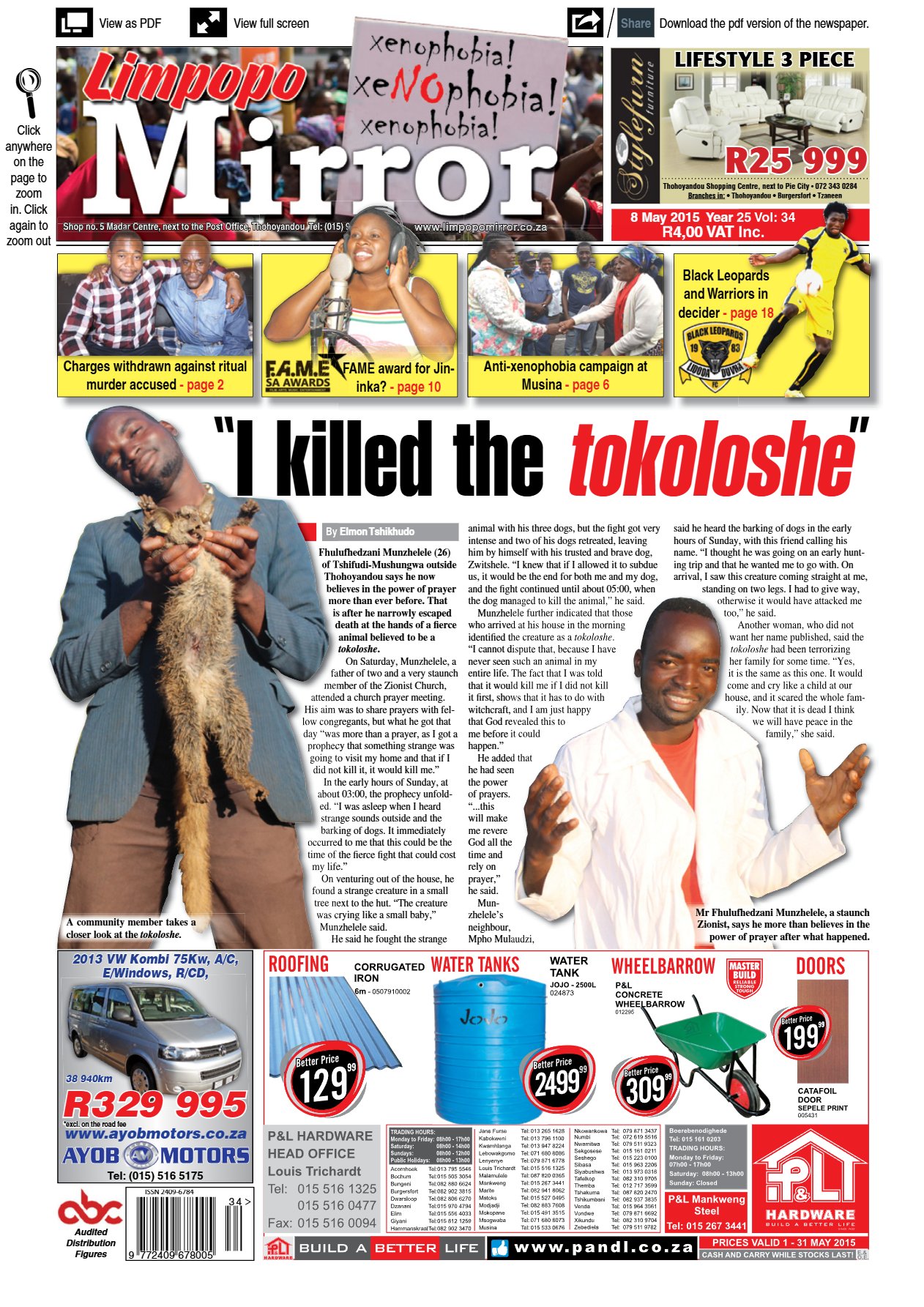 Limpopo Mirror 8 May 2015