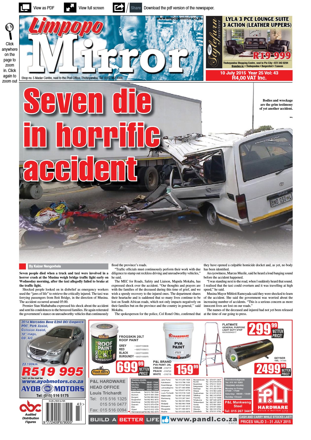 Limpopo Mirror 10 July 2015