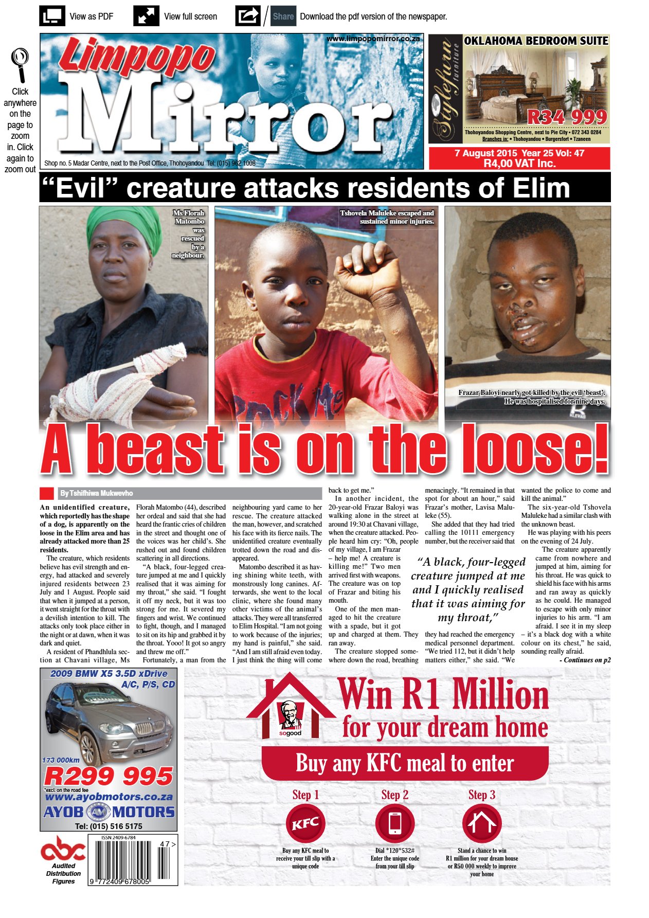Limpopo Mirror 7 Aug 2015