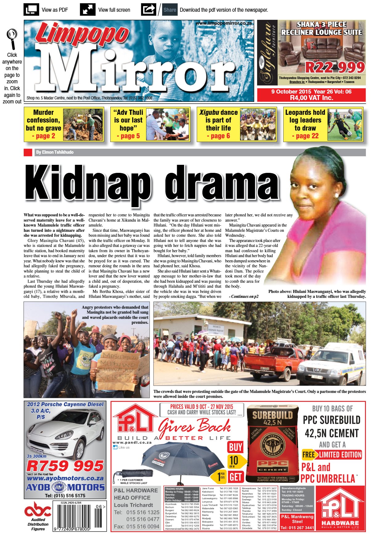 Limpopo Mirror 9 Oct 2015