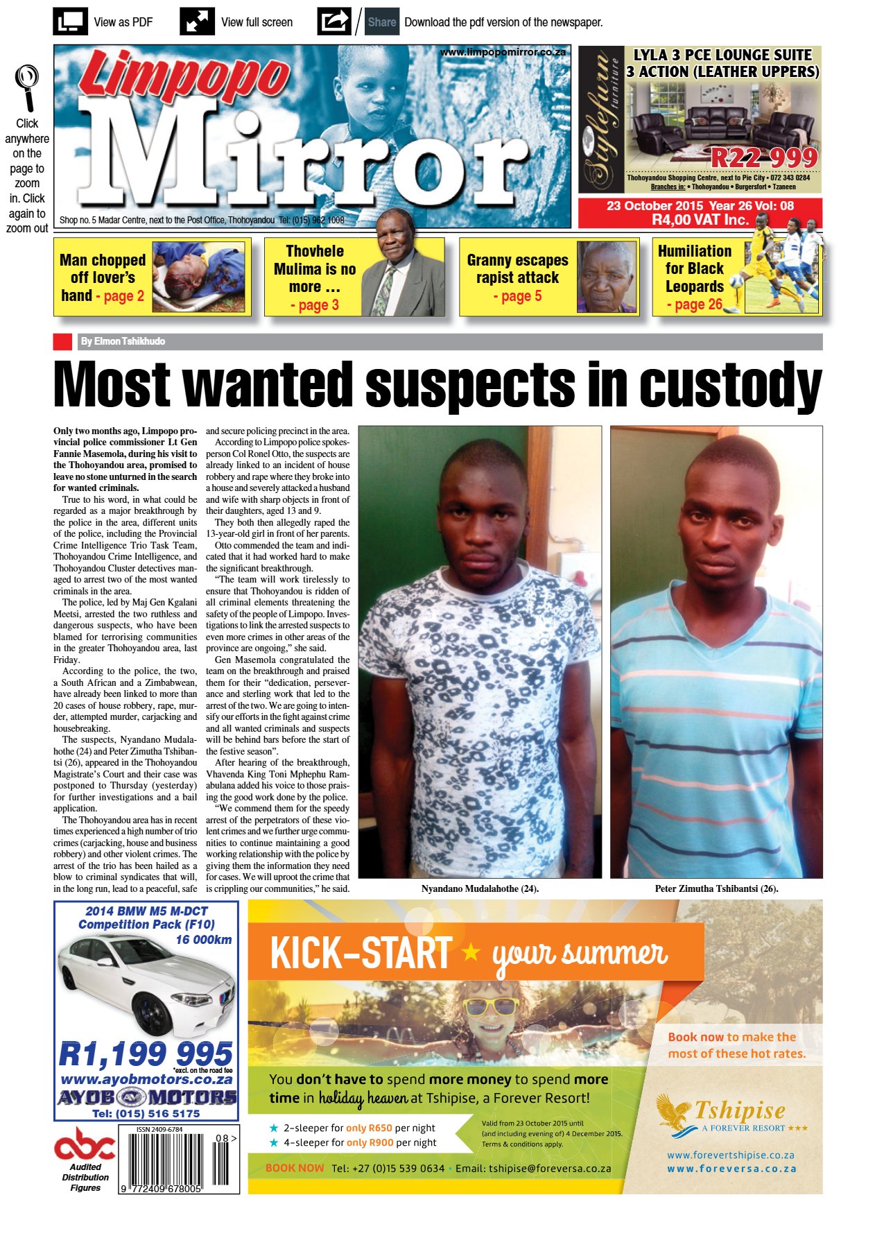 Limpopo Mirror 23 Oct 2015