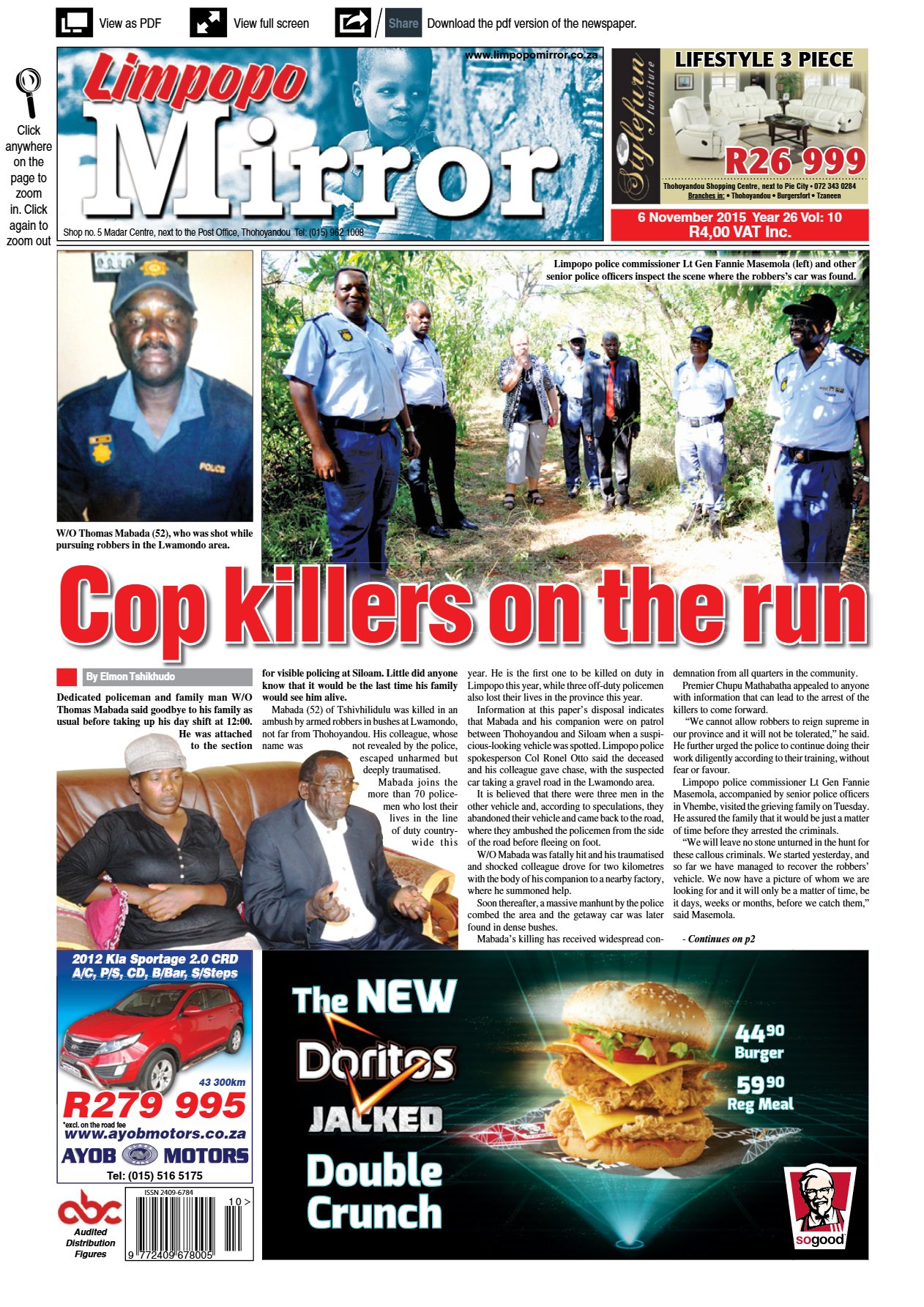 Limpopo Mirror 6 Nov 2015
