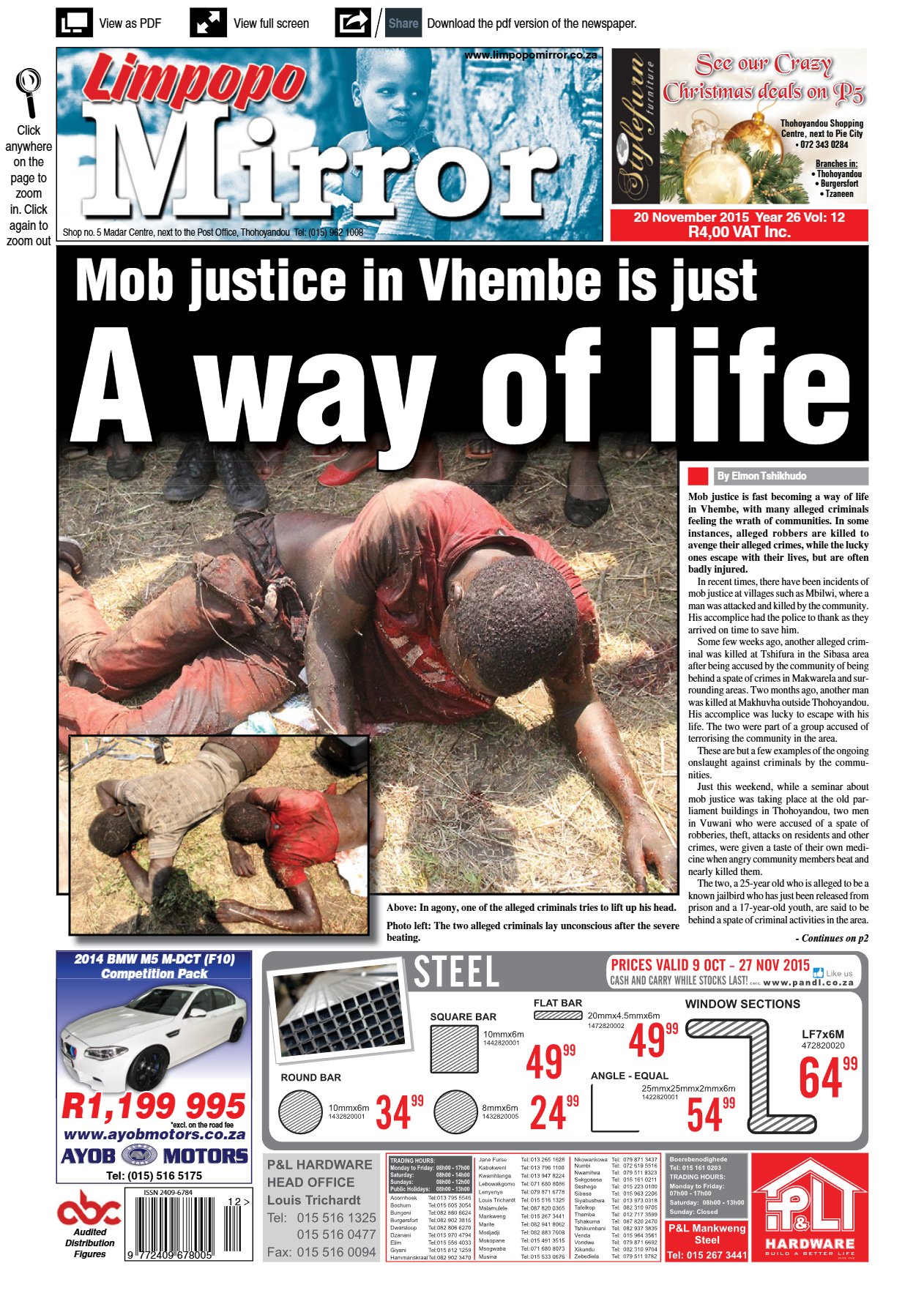 Limpopo Mirror 20 Nov 2015