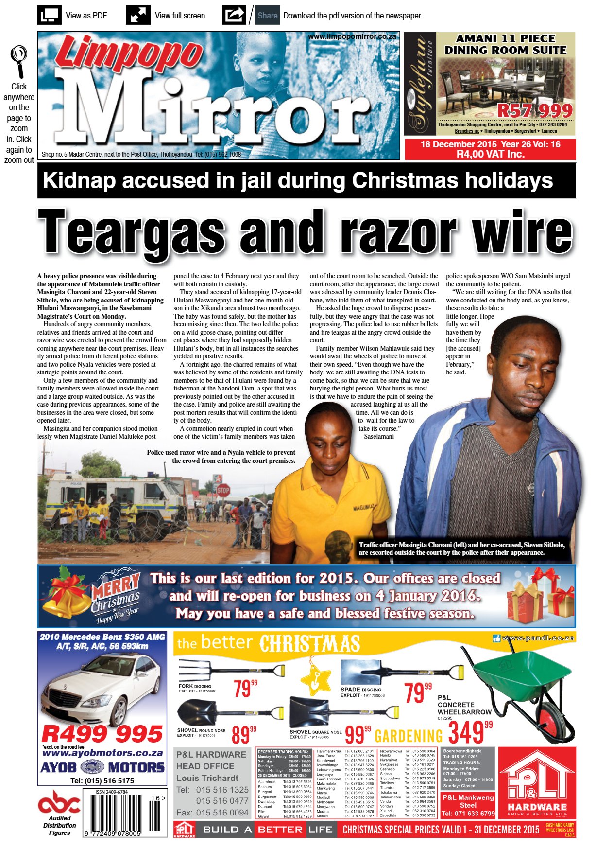 Limpopo Mirror 18 Dec 2015
