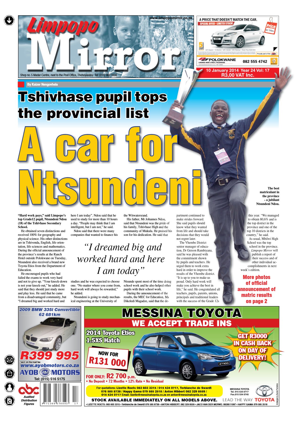 Limpopo Mirror 10 Jan 2014