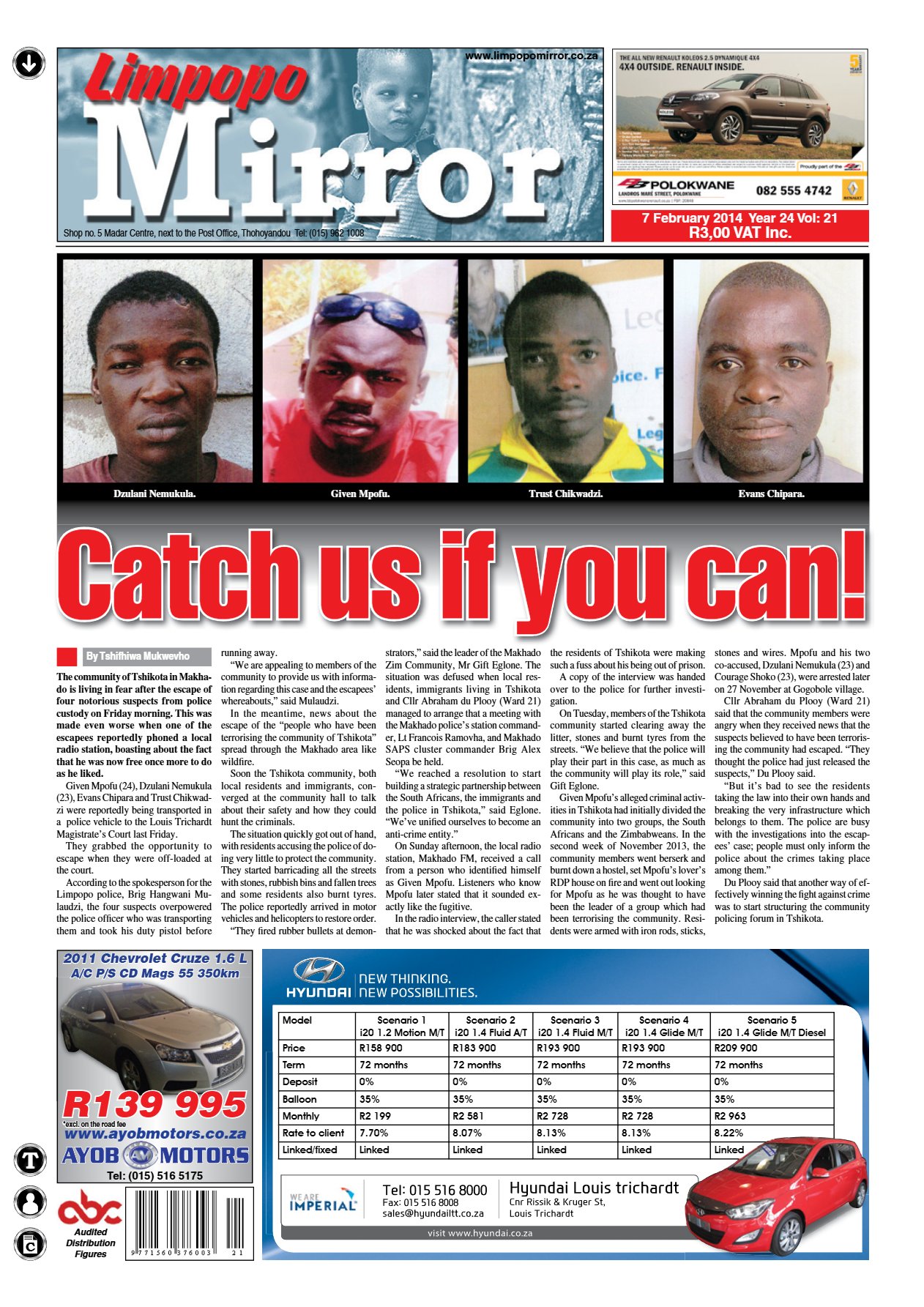 Limpopo Mirror 7 Feb 2014