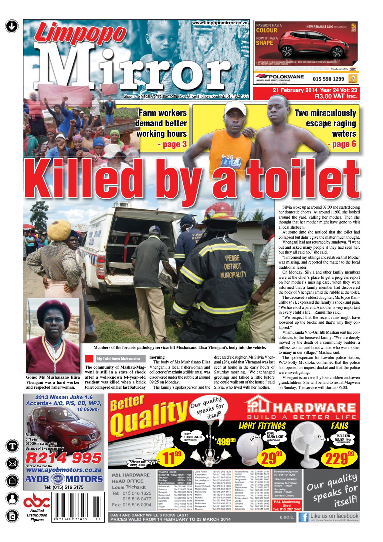 Limpopo Mirror 21 Feb 2014