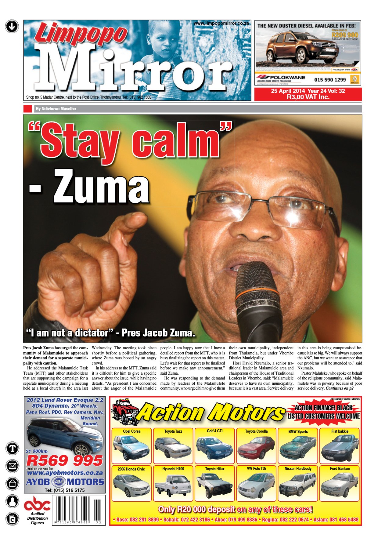 Limpopo Mirror 25 April 2014