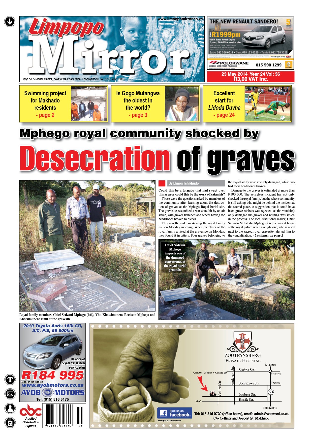 Limpopo Mirror 23 May 2014