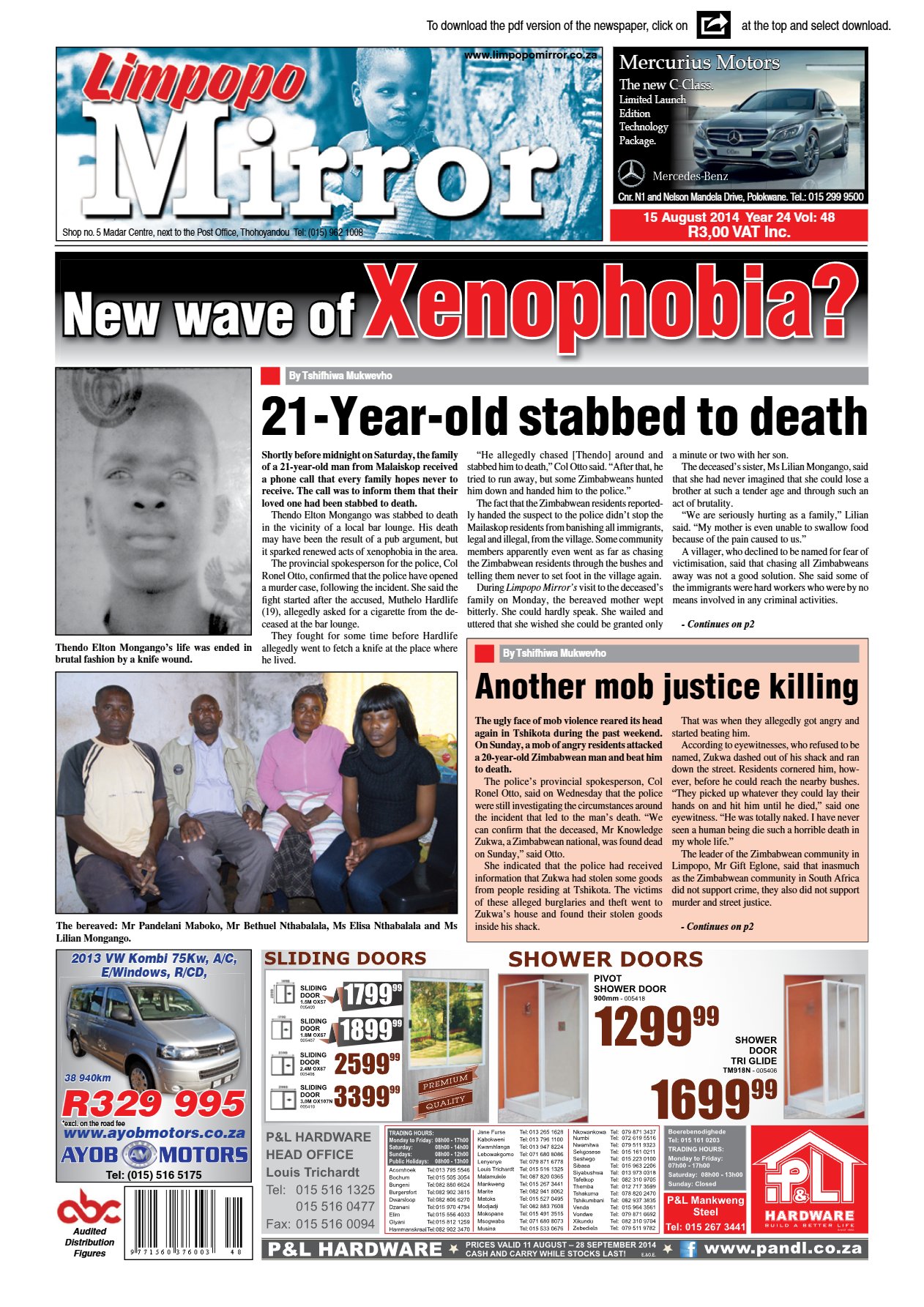 Limpopo Mirror 15 Aug 2014