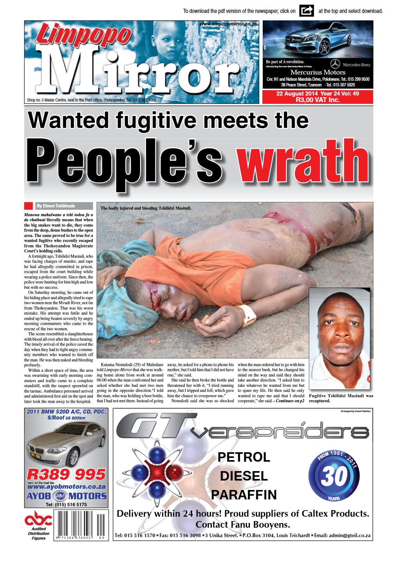 Limpopo Mirror 22 Aug 2014