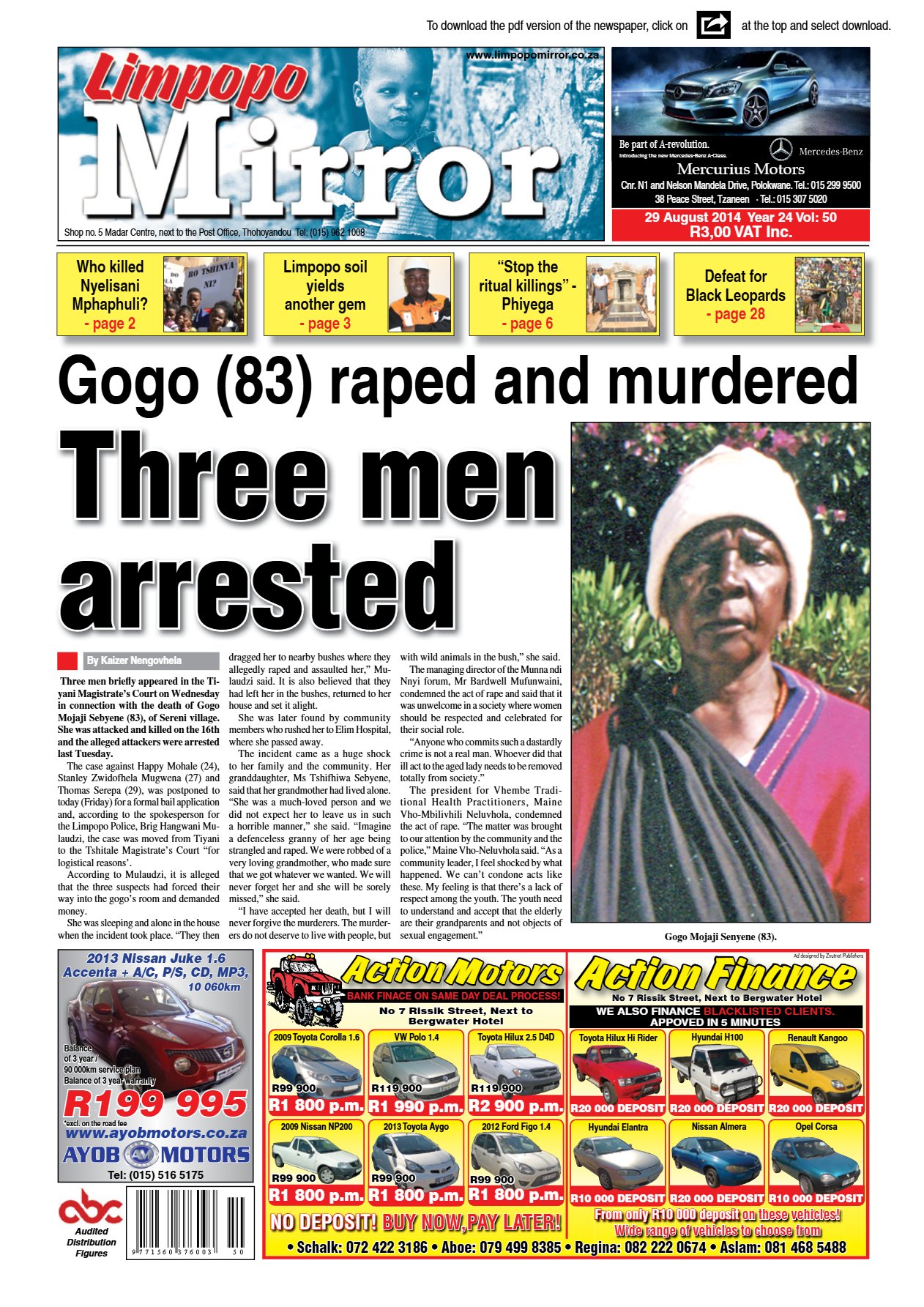 Limpopo Mirror 29 Aug 2014