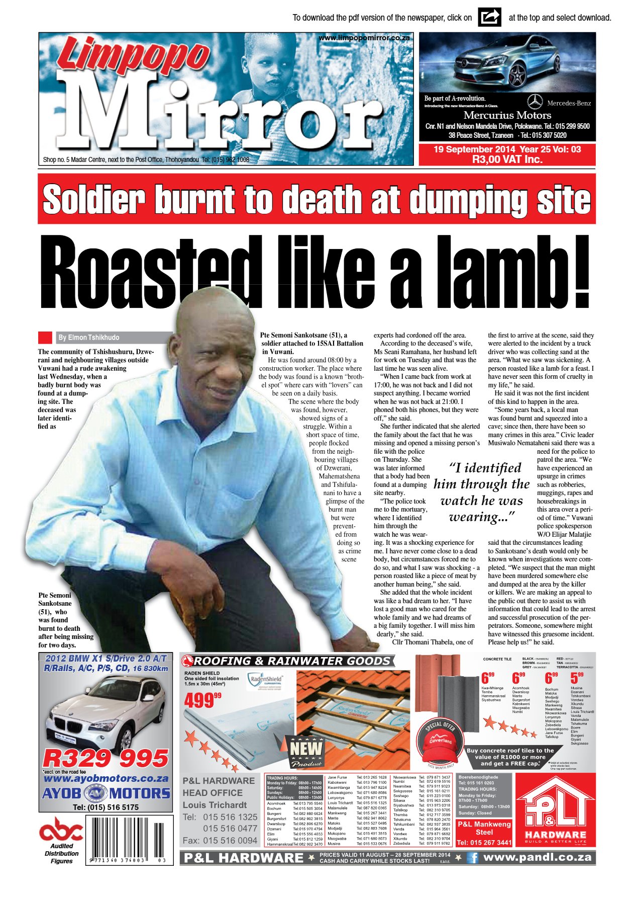 Limpopo Mirror 19 Sept 2014