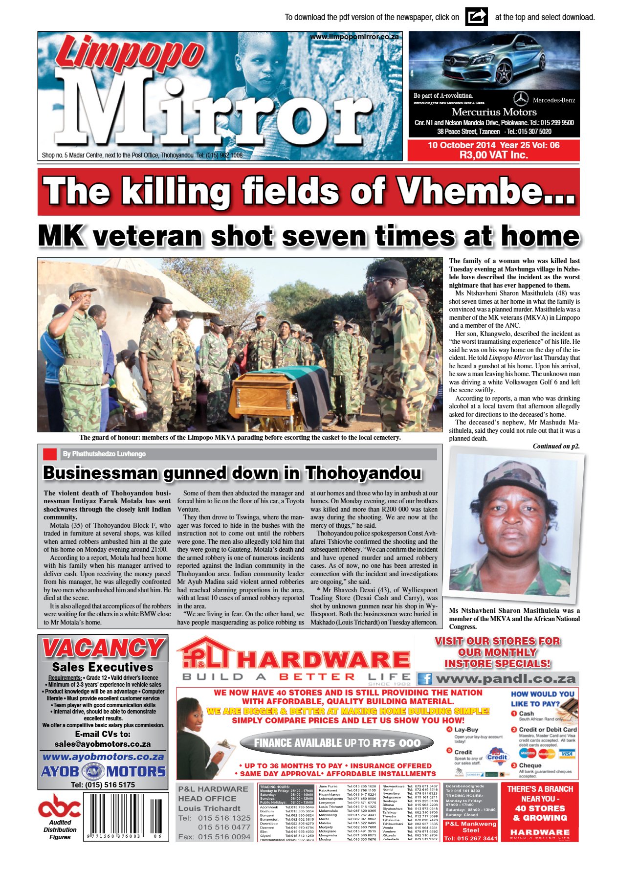 Limpopo Mirror 10 Oct 2014