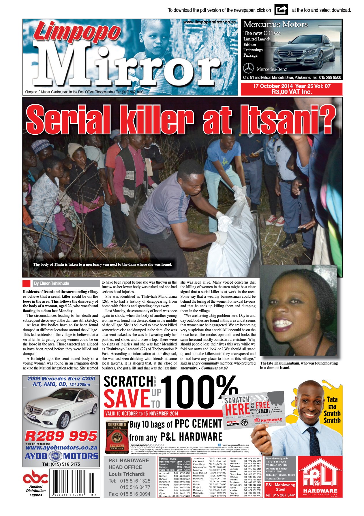 Limpopo Mirror 17 Oct 2014