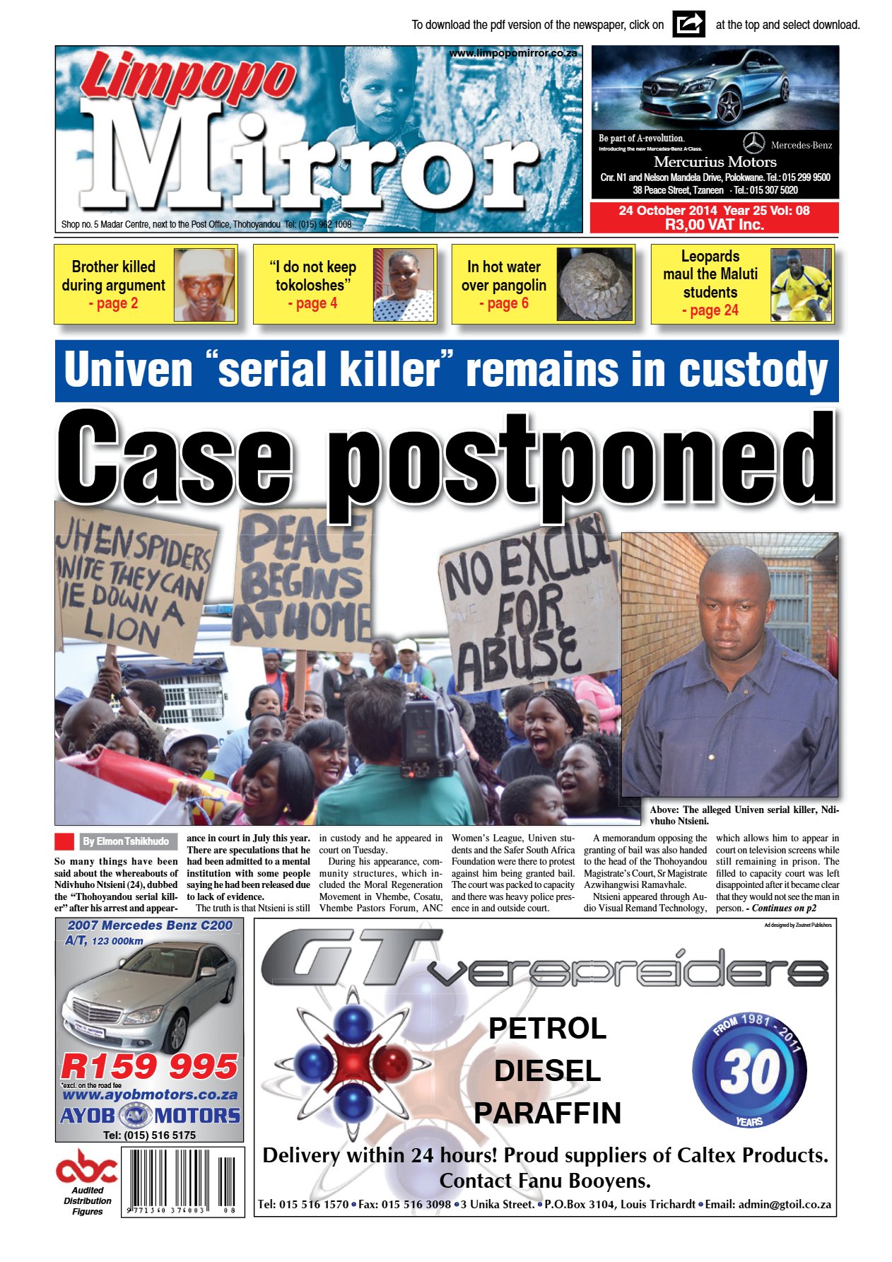 Limpopo Mirror 24 Oct 2014
