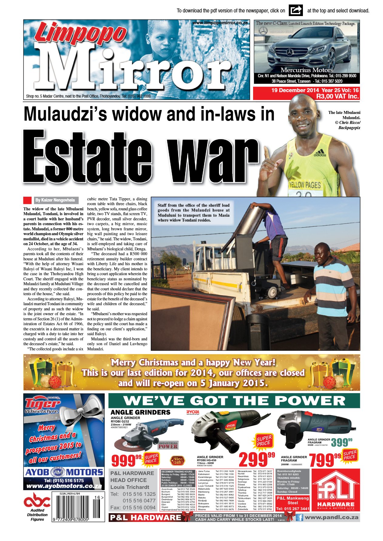 Limpopo Mirror 19 Dec 2014