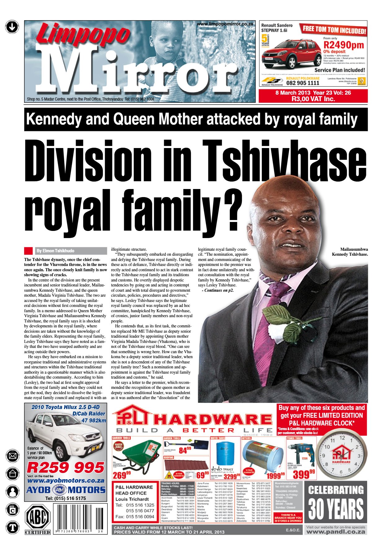 Limpopo Mirror 8 March 2013