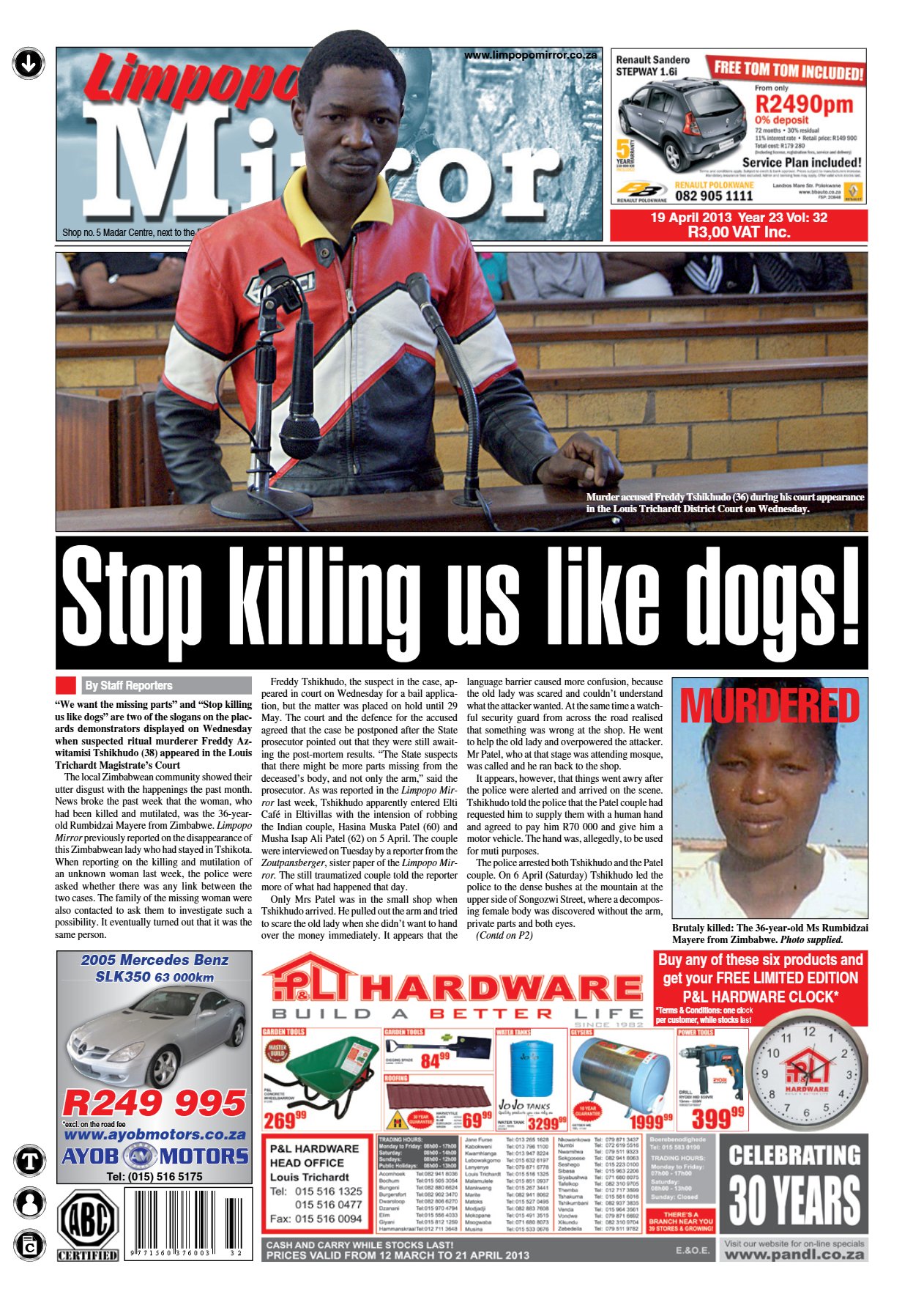 Limpopo Mirror 19 April 2013