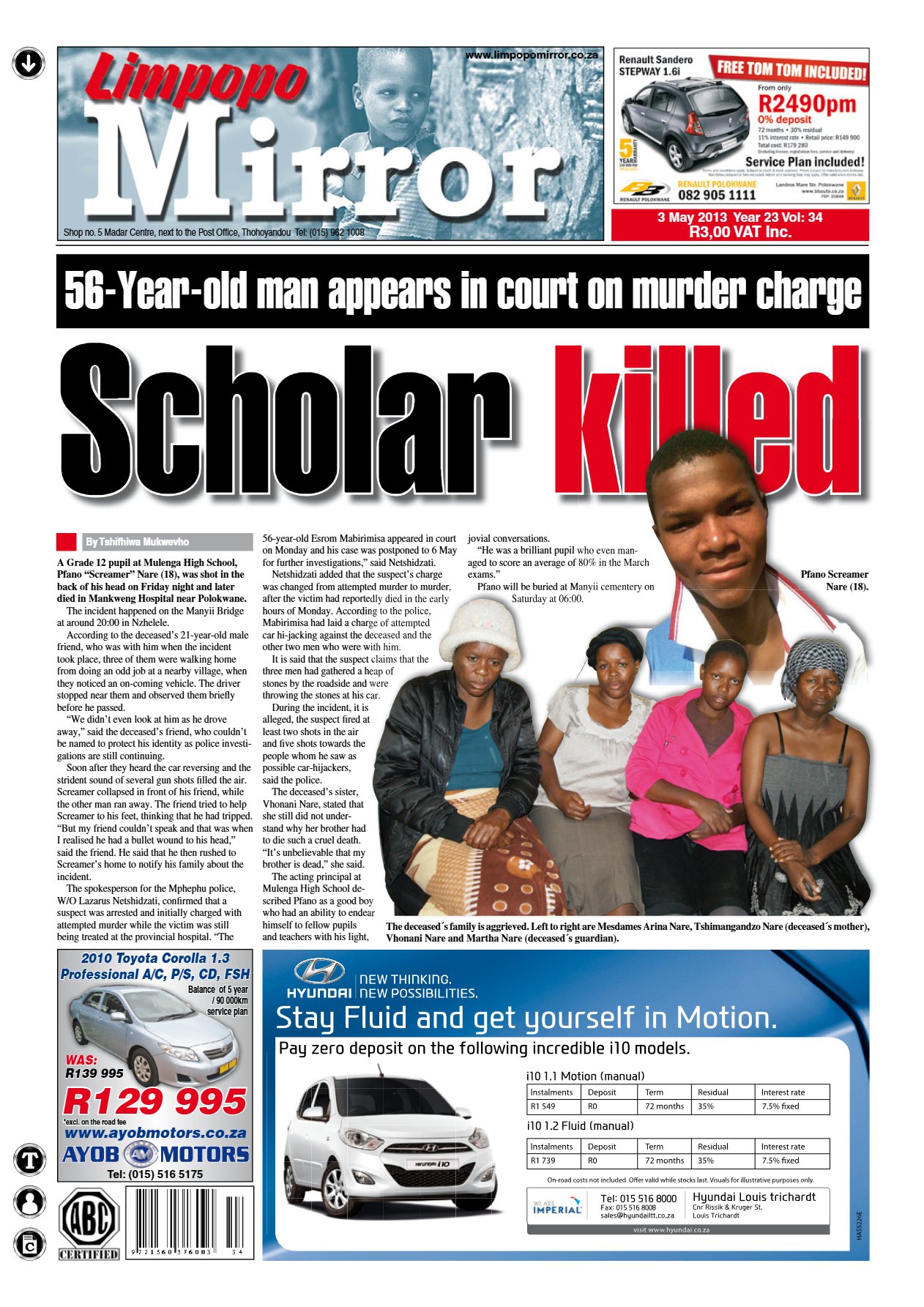 Limpopo Mirror 3 May 2013