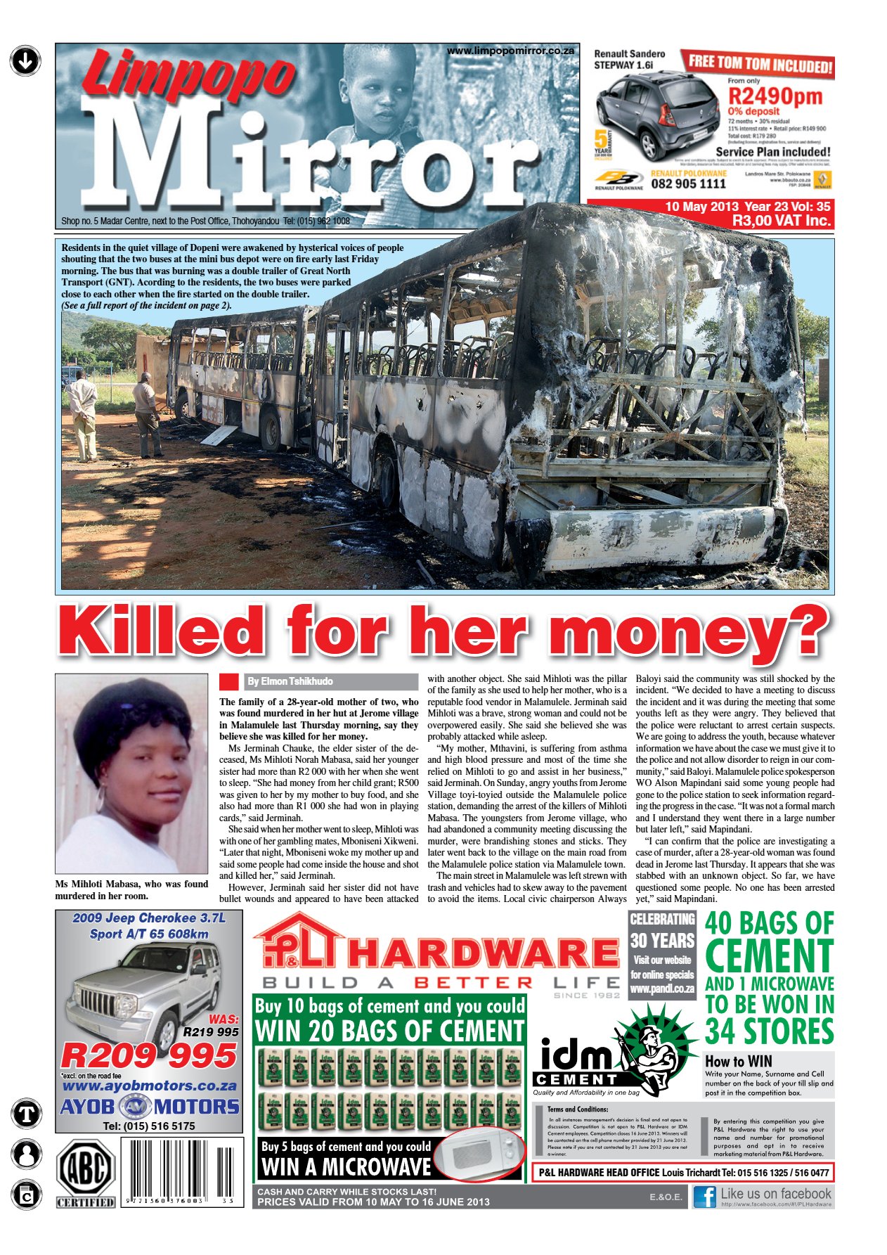 Limpopo Mirror 10 May 2013