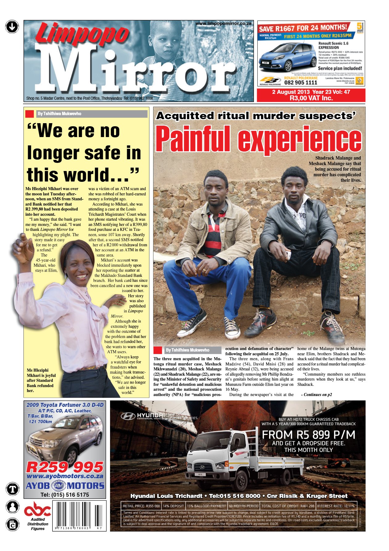 Limpopo Mirror 2 Aug 2013