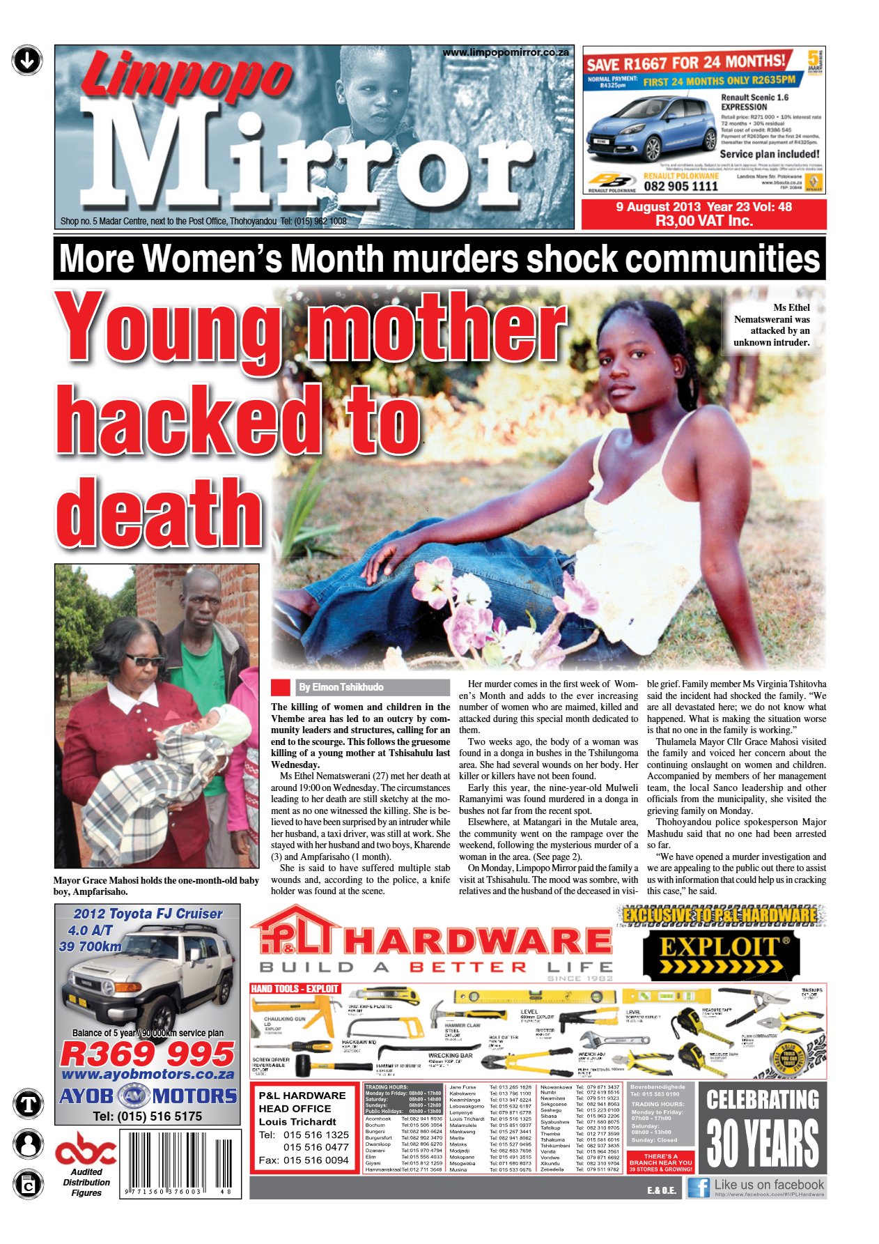 Limpopo Mirror 9 Aug 2013