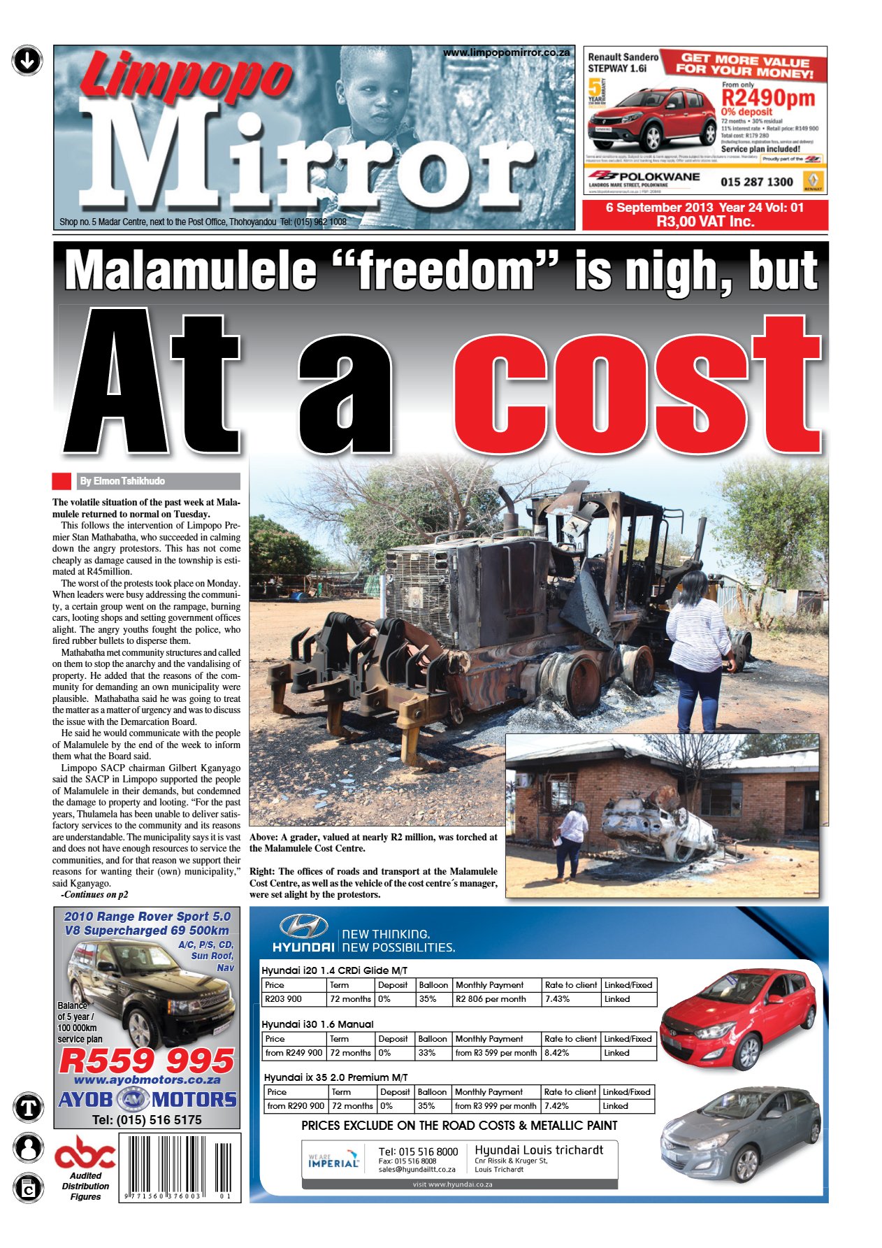 Limpopo Mirror 6 Sept 2013
