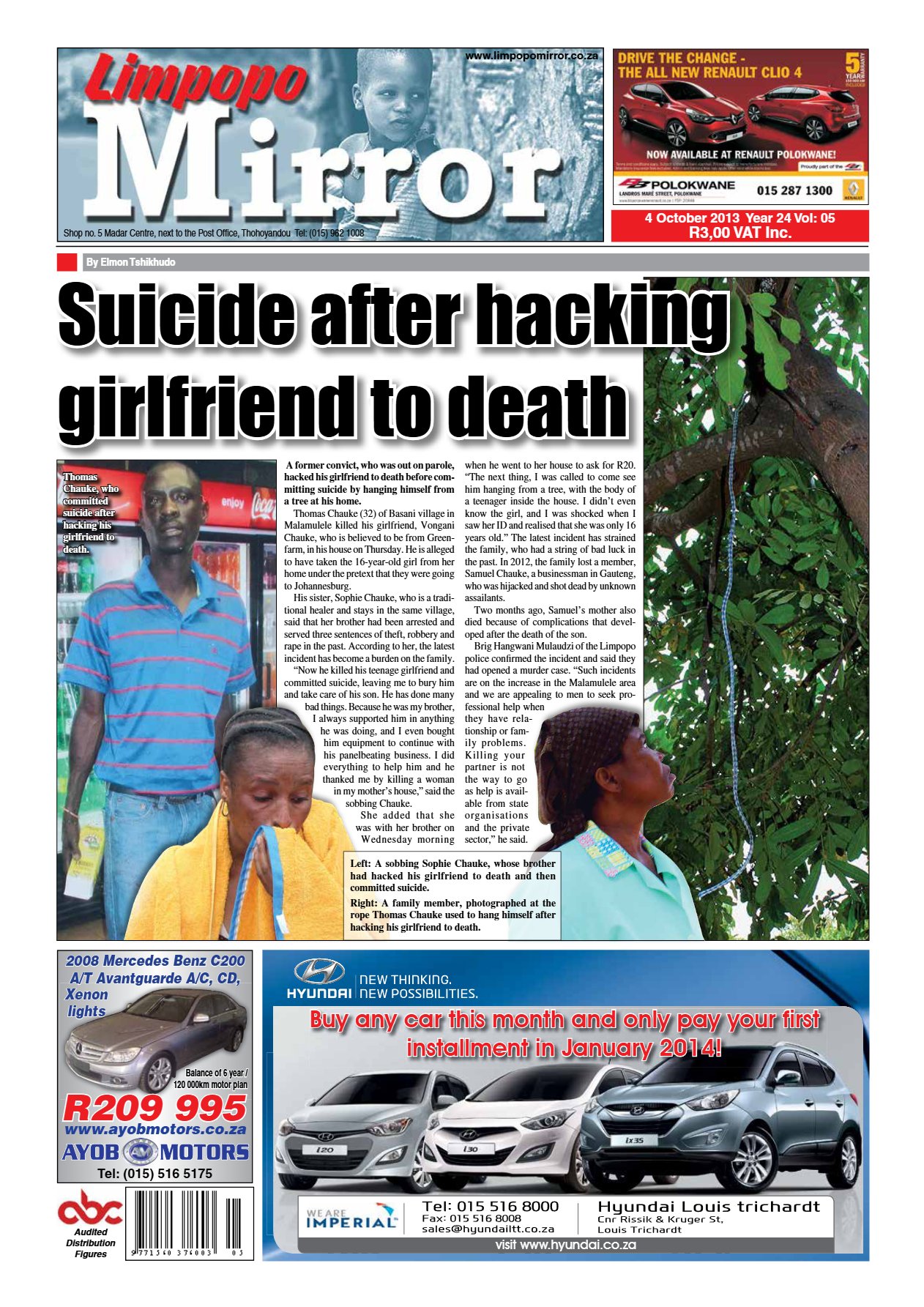 Limpopo Mirror 4 Oct 2013