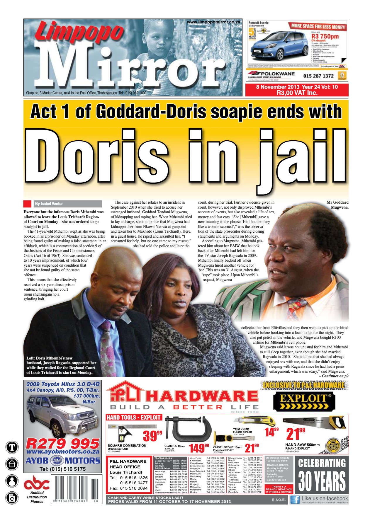 Limpopo Mirror 8 Nov 2013