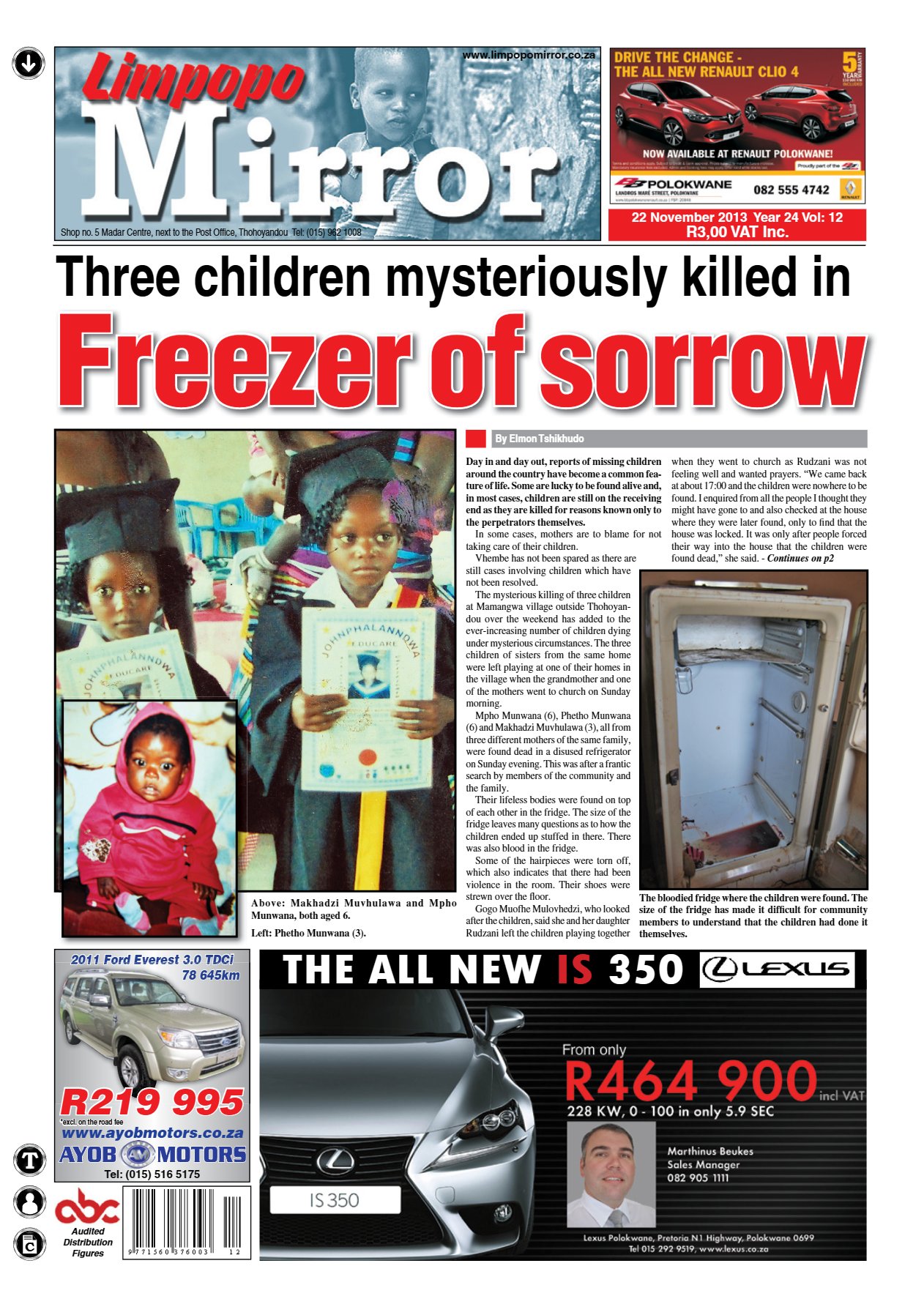 Limpopo Mirror 22 Nov 2013