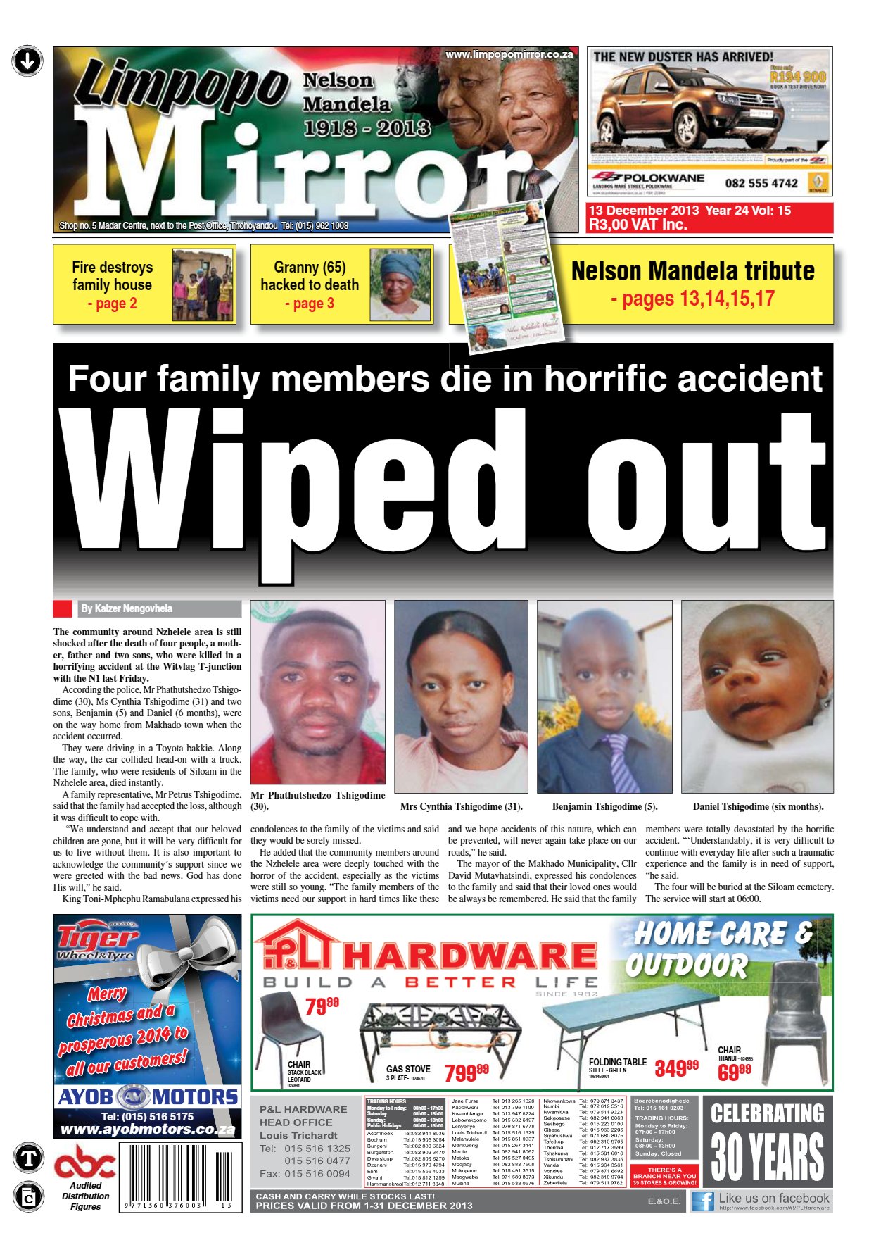 Limpopo Mirror 13 Dec 2013