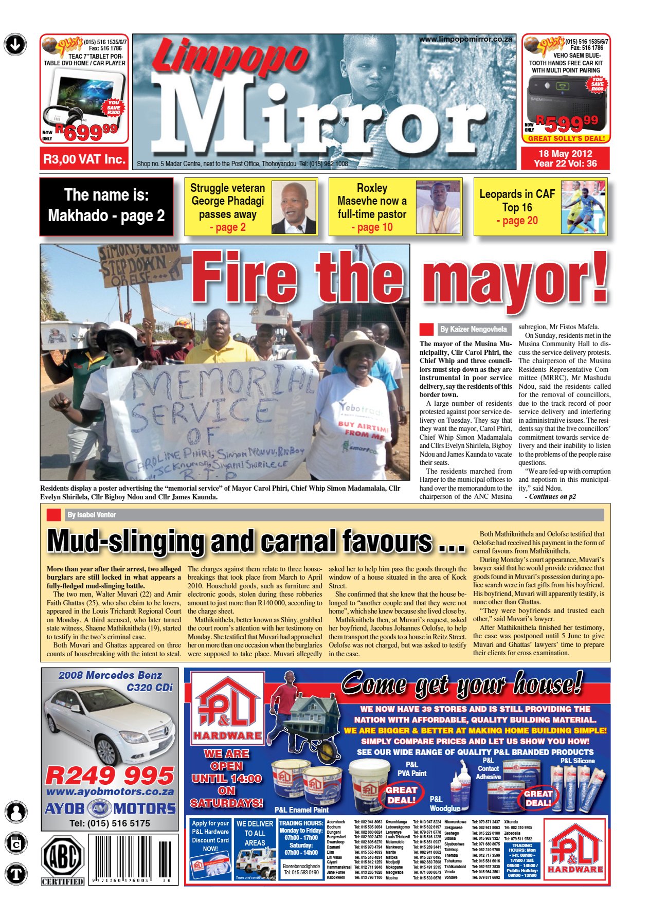 Limpopo Mirror 18 May 2012