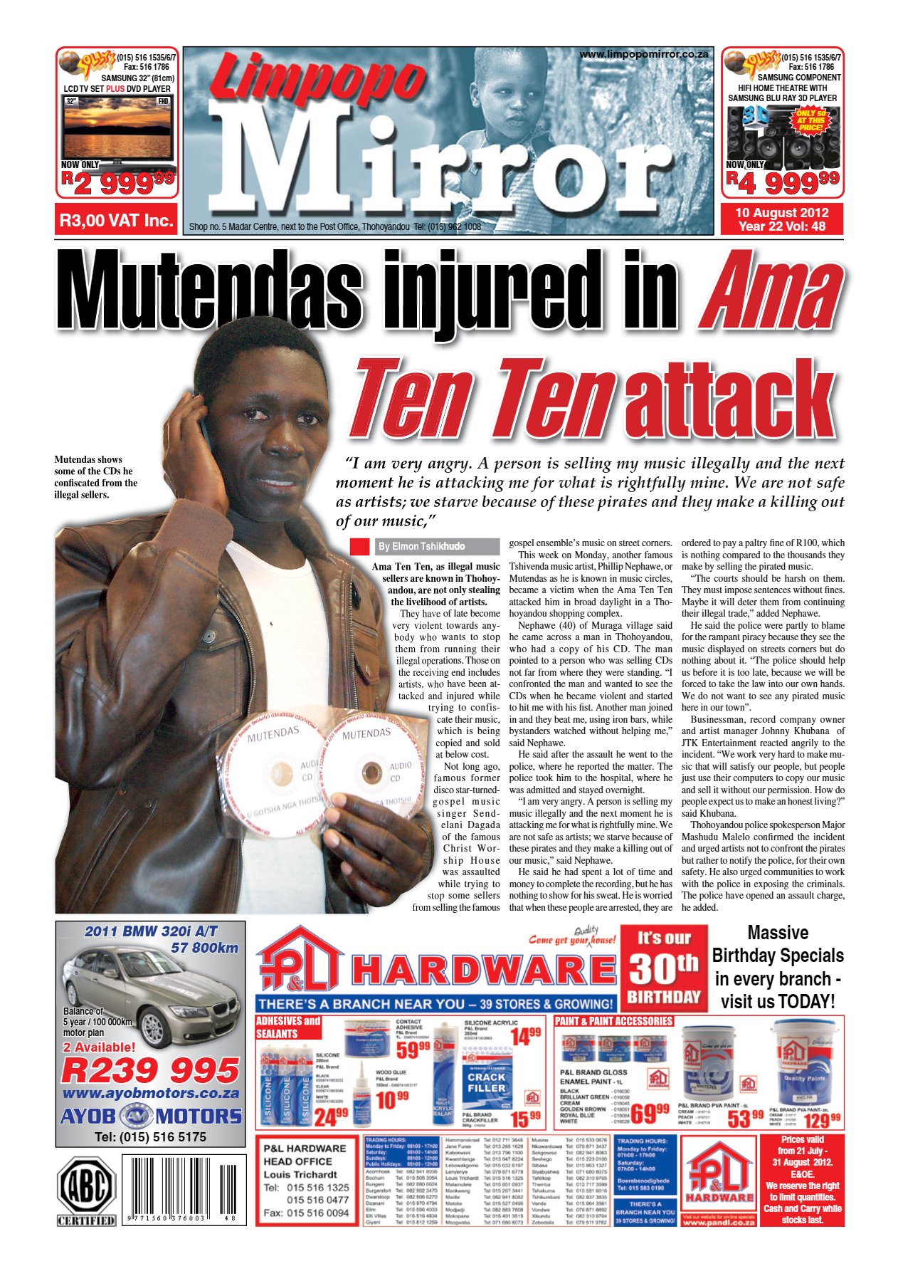 Limpopo Mirror 10 Aug 2012