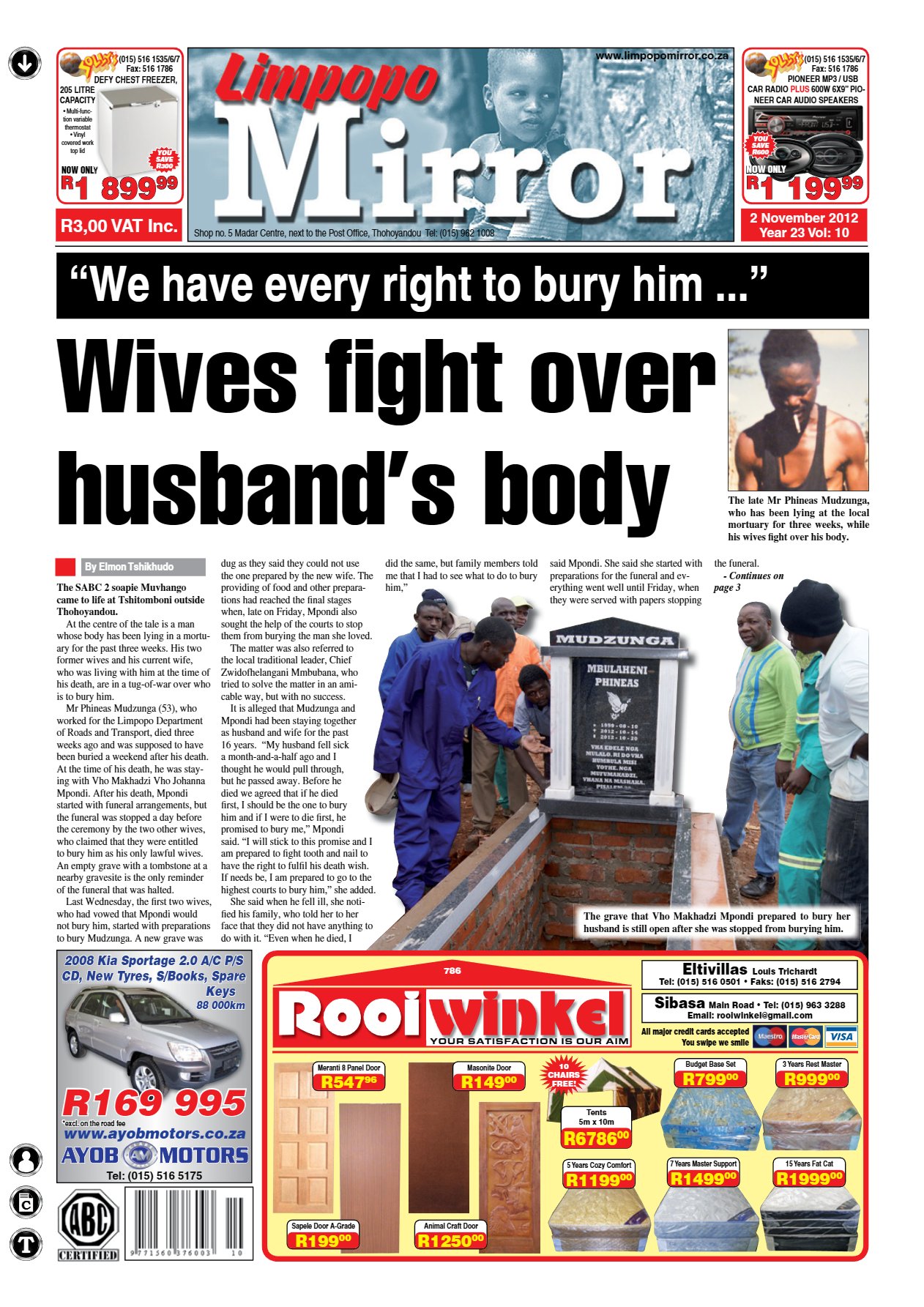 Limpopo Mirror 2 Nov 2012