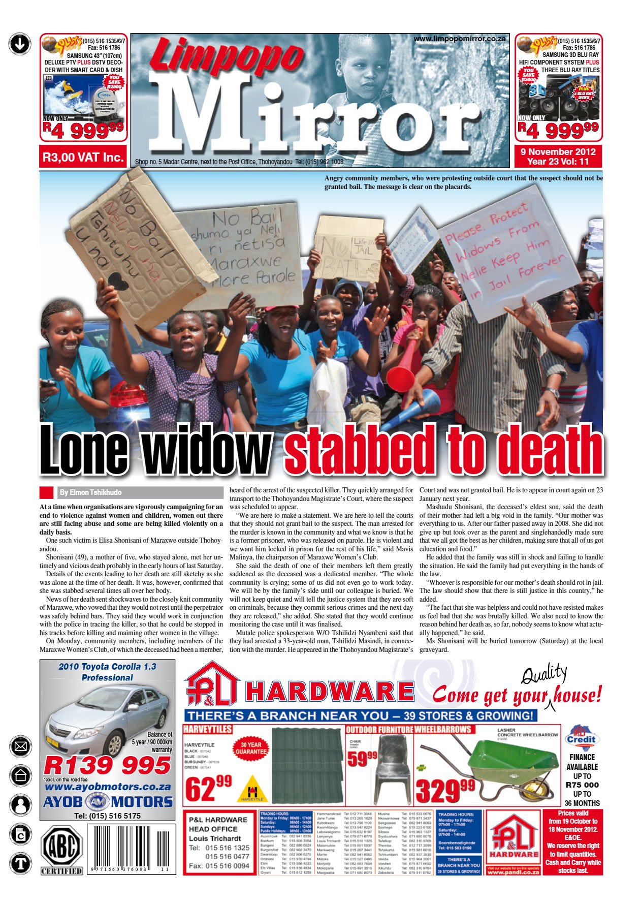 Limpopo Mirror 9 Nov 2012